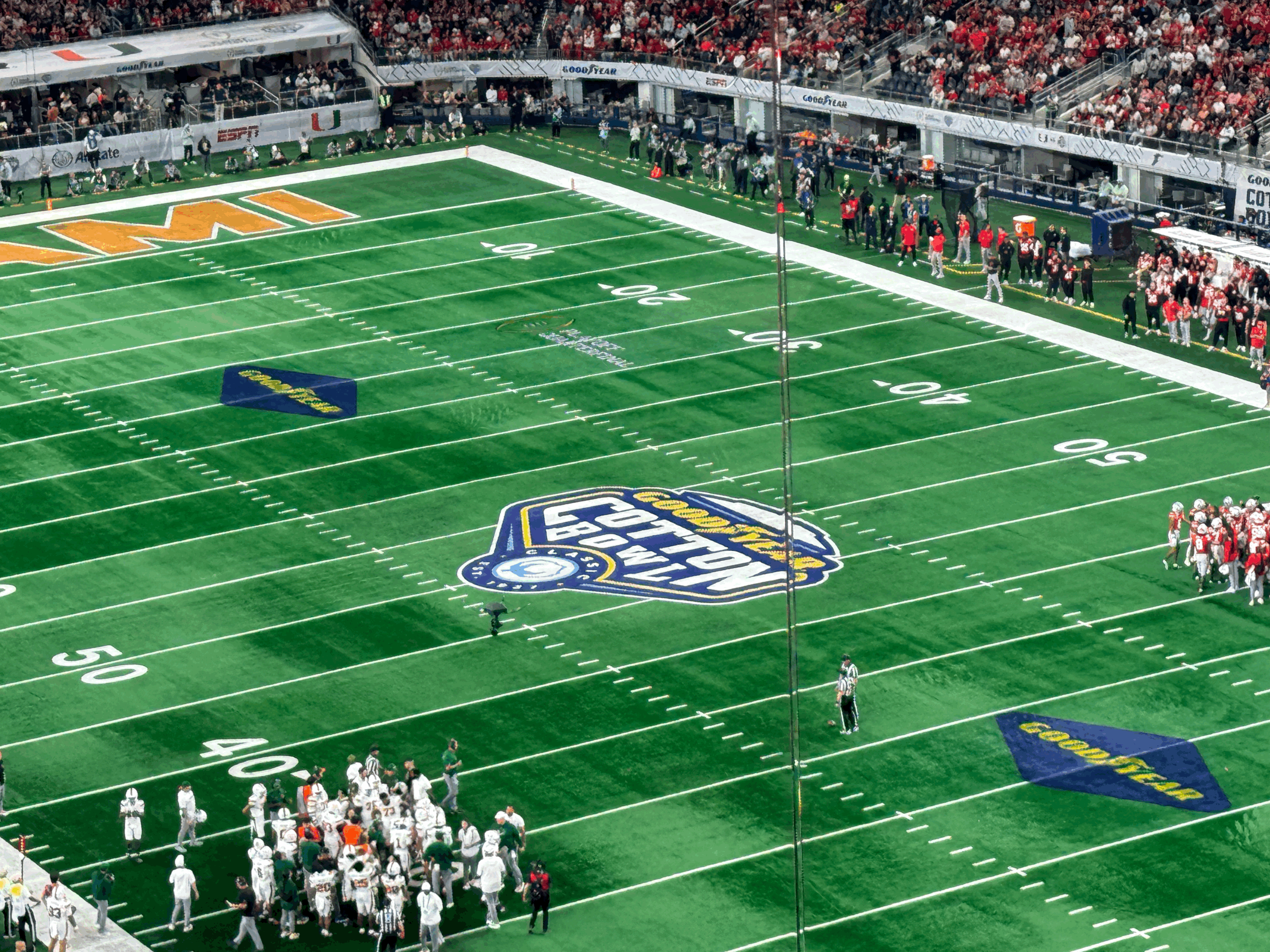 Miami Hurricanes Upset Ohio State 24-14 in Cotton Bowl: Defending Champions Fall in Stunning Loss