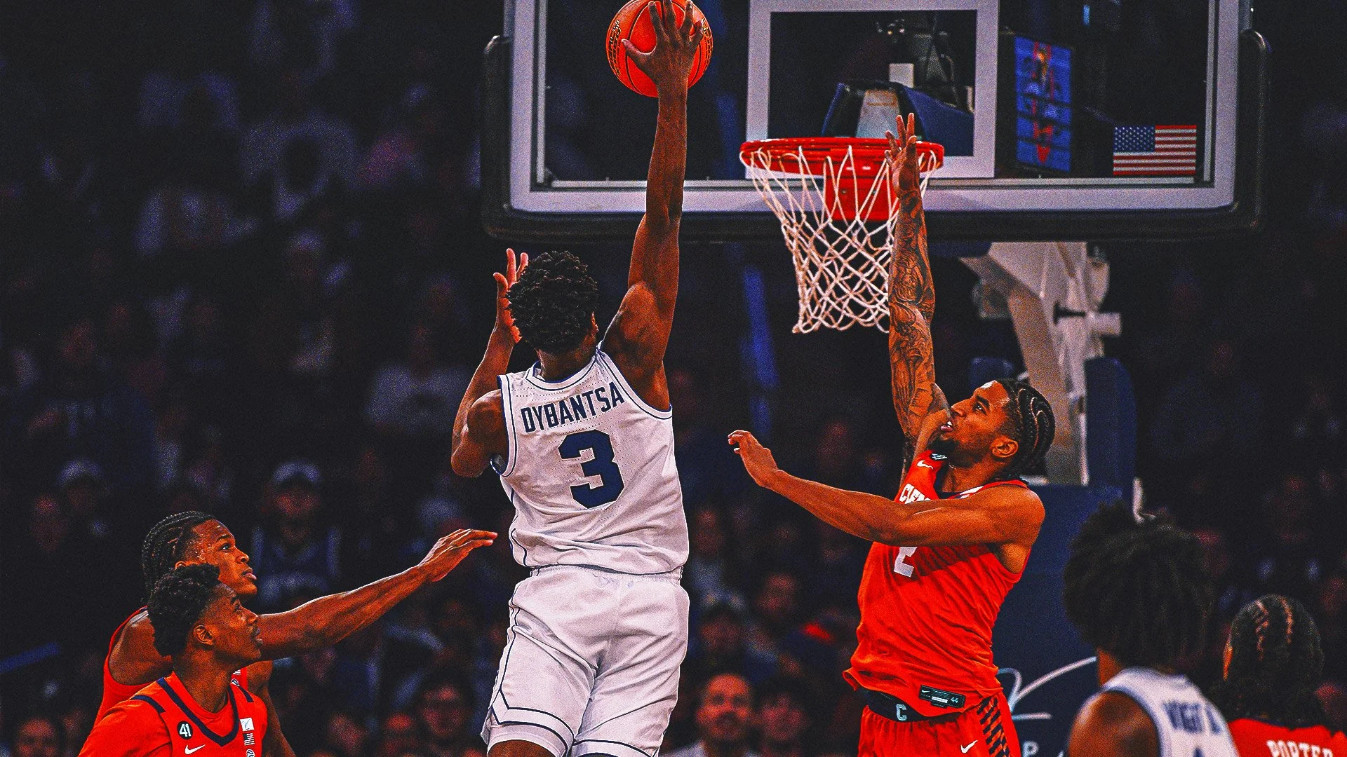 No. 10 BYU 67, Clemson 64 — Jimmy V Classic at Madison Square Garden