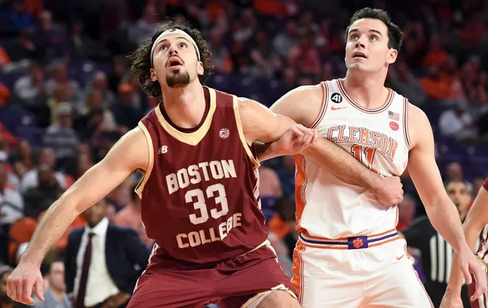 Clemson's Nick Davidson Scores 25 in 74-50 Win Over Boston College