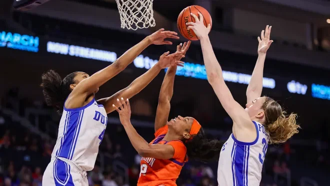 Duke Holds Off Gritty Clemson 60-46 to Advance to ACC Tournament Semifinals