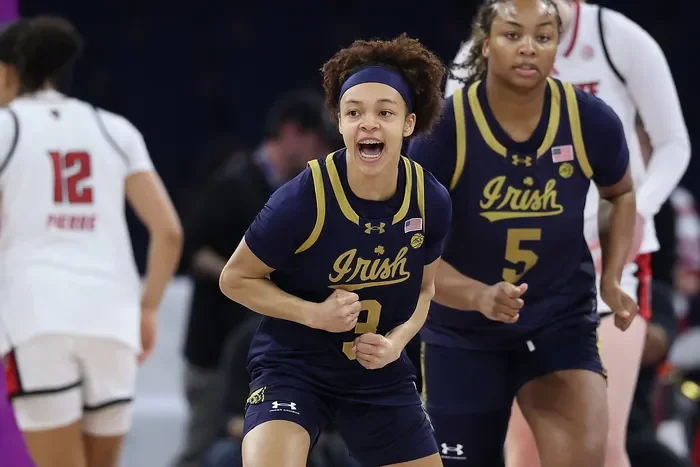 Hannah Hidalgo, Iyana Moore Torch NC State as Notre Dame Women Storm Into ACC Tournament Semifinals