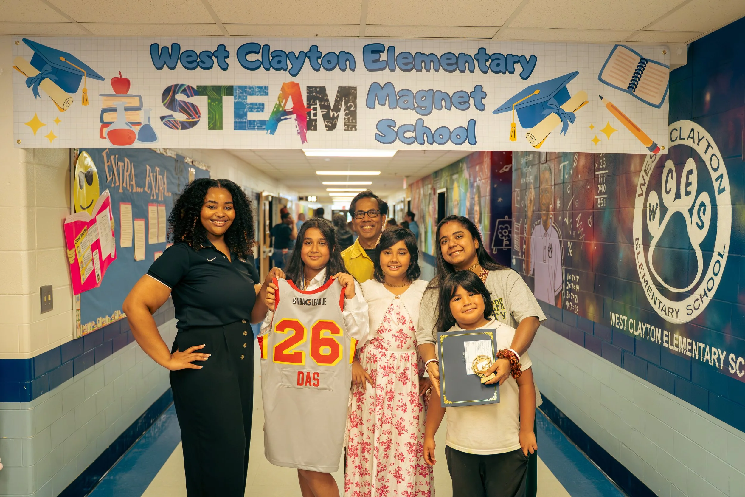 Skyhawks Continue Community Impact Through ‘Colli’s Classroom’ Program