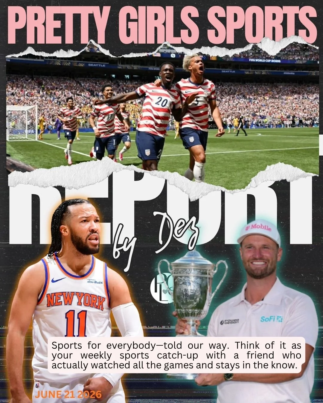 All The Great Things Happening! | Pretty Girls Sports Report 
