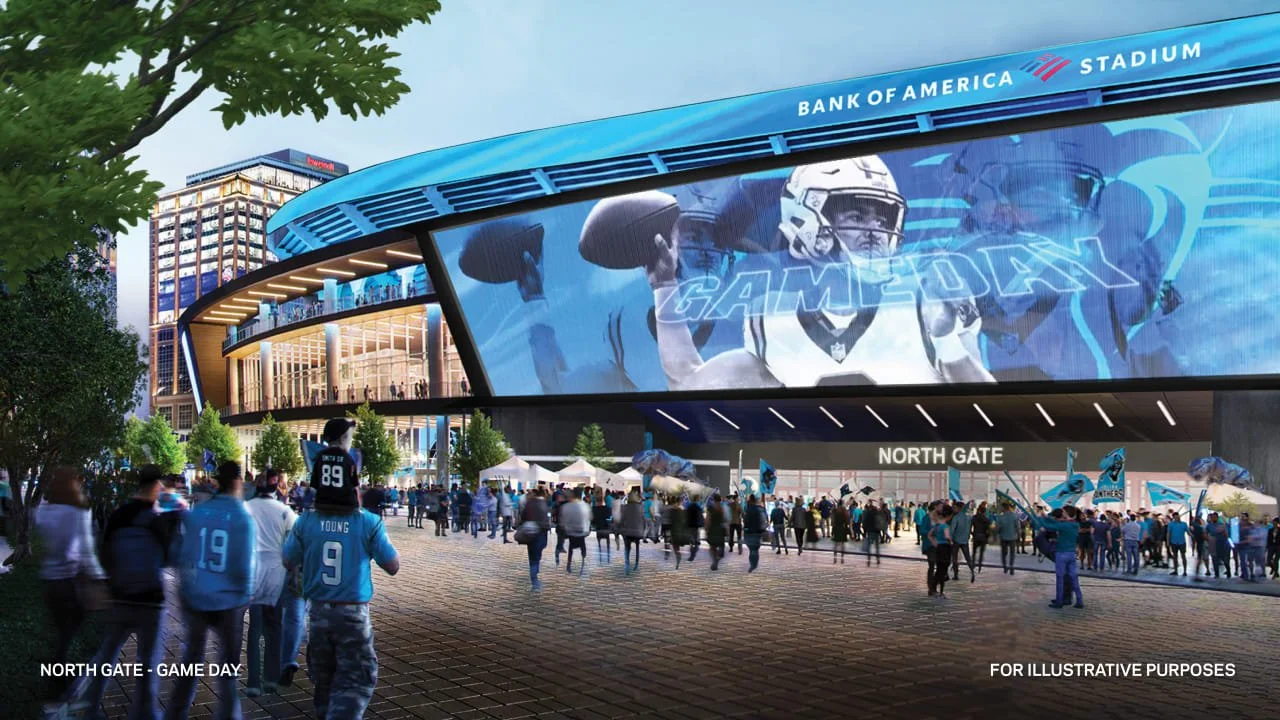 Panthers Stadium Plans Signal Bright Future for Charlotte