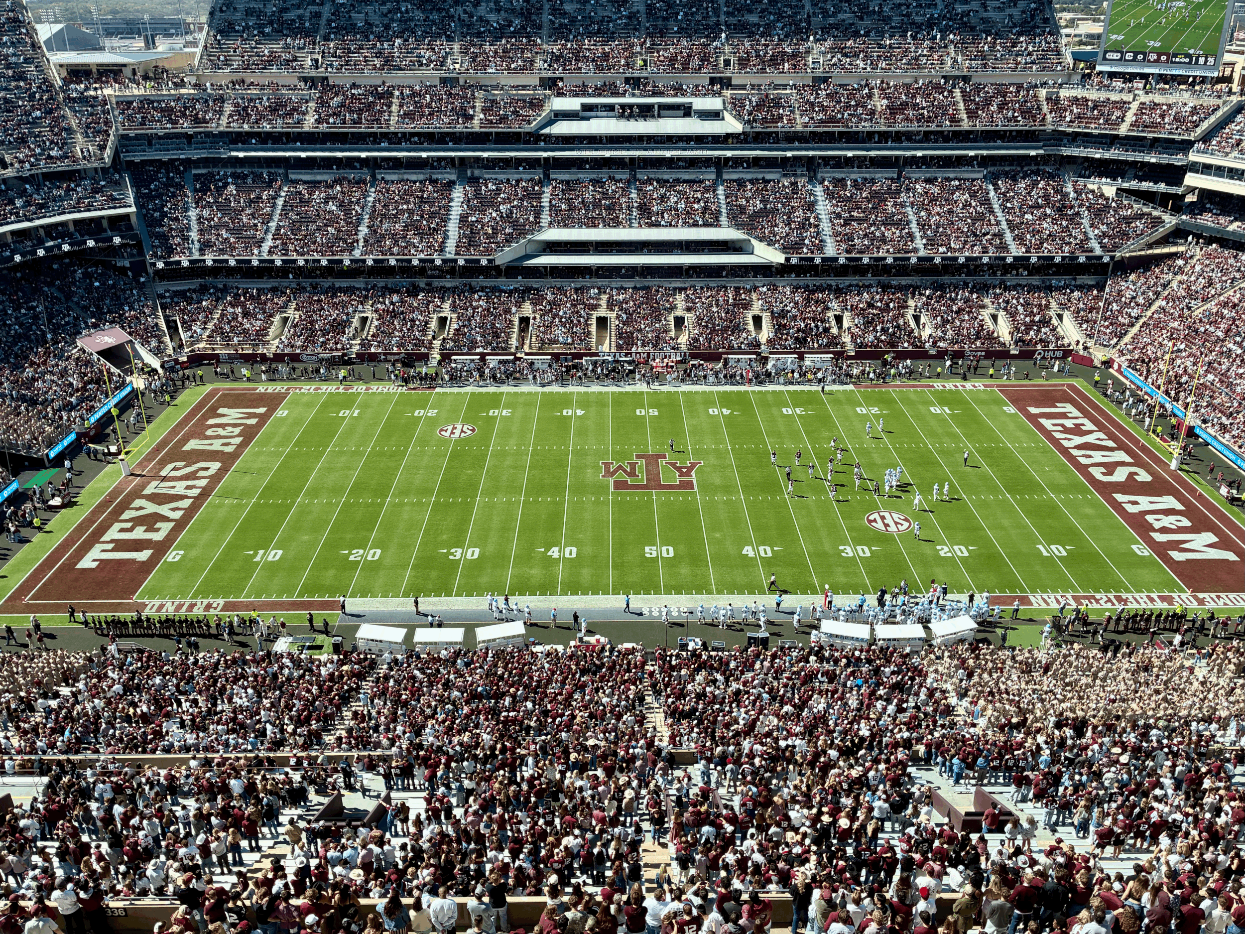 Morrow Powers Texas A&amp;M Past Citadel 41-0 in Bounce-Back Shutout