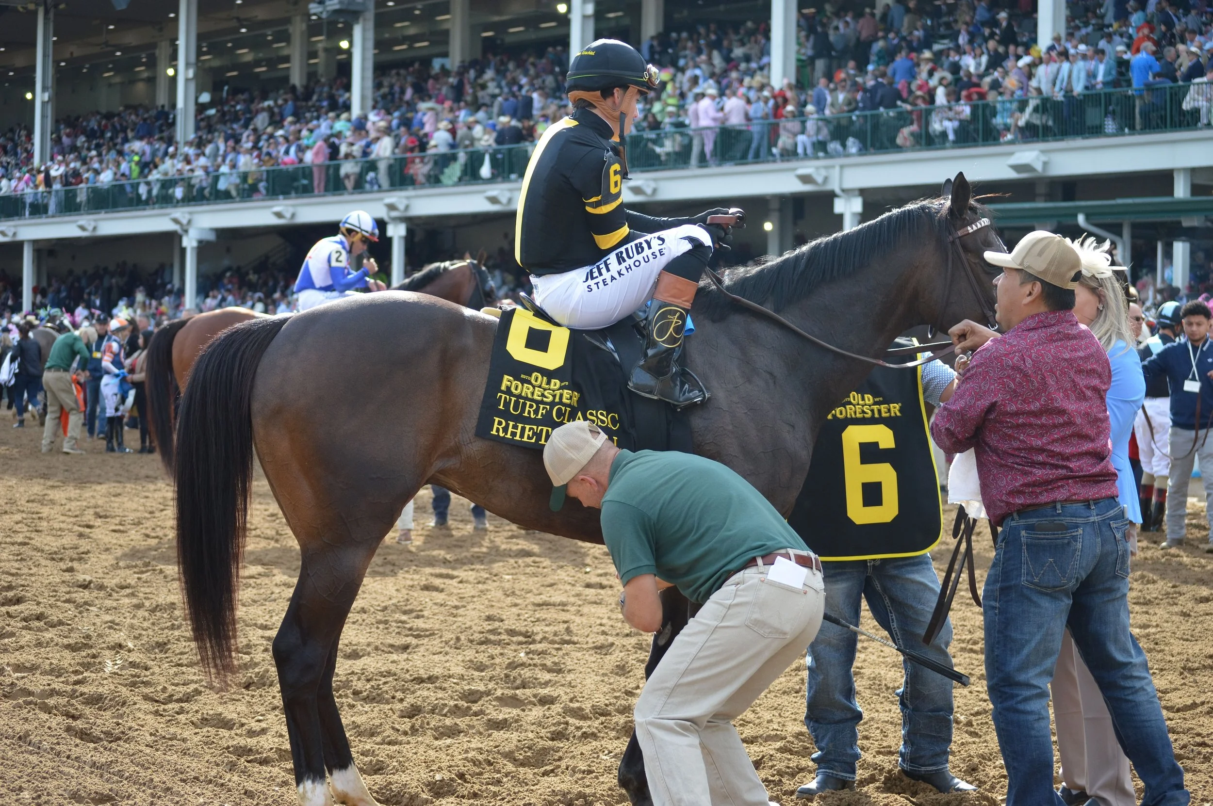 152nd Kentucky Derby 2026 original photography capturing Golden Tempo's historic win at Churchill Downs. Photos: Dez Barnes