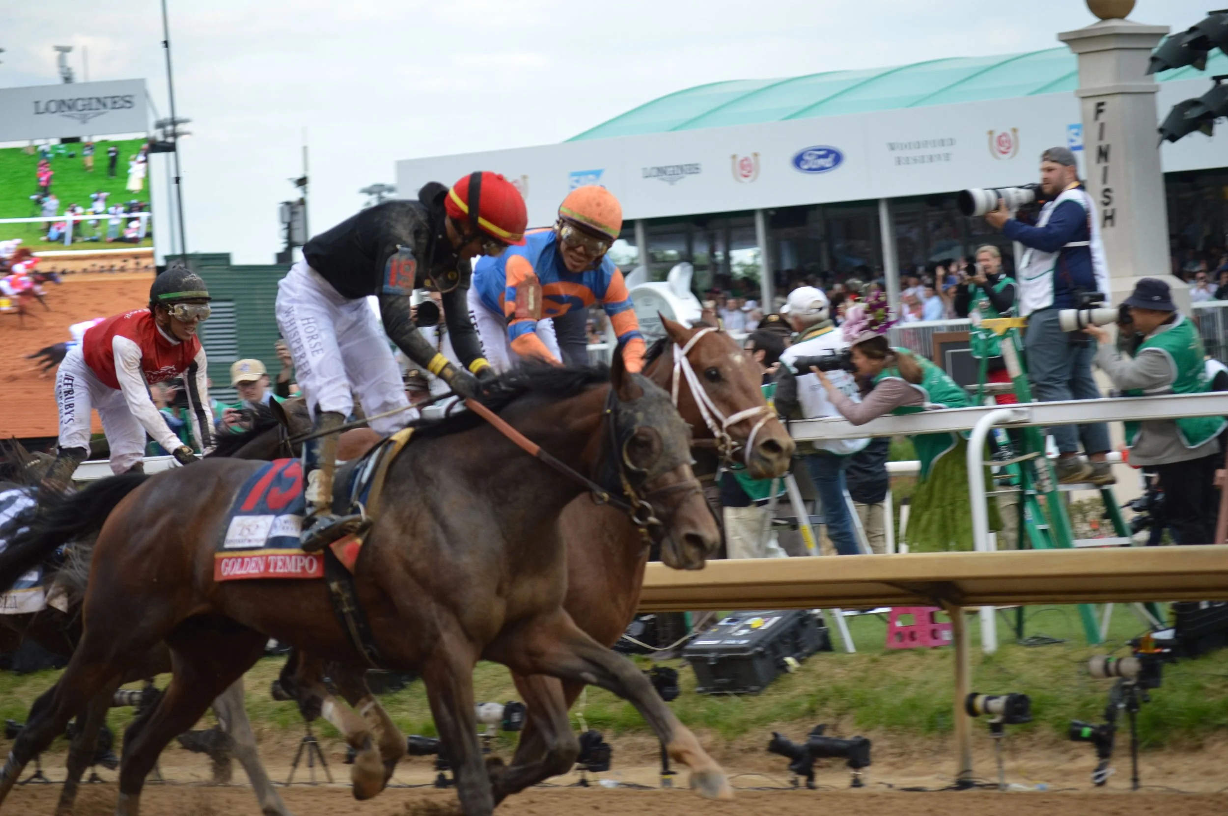 152nd Kentucky Derby 2026 capturing Golden Tempo's historic win at Churchill Downs in Louisville. Photos: Dez Barnes