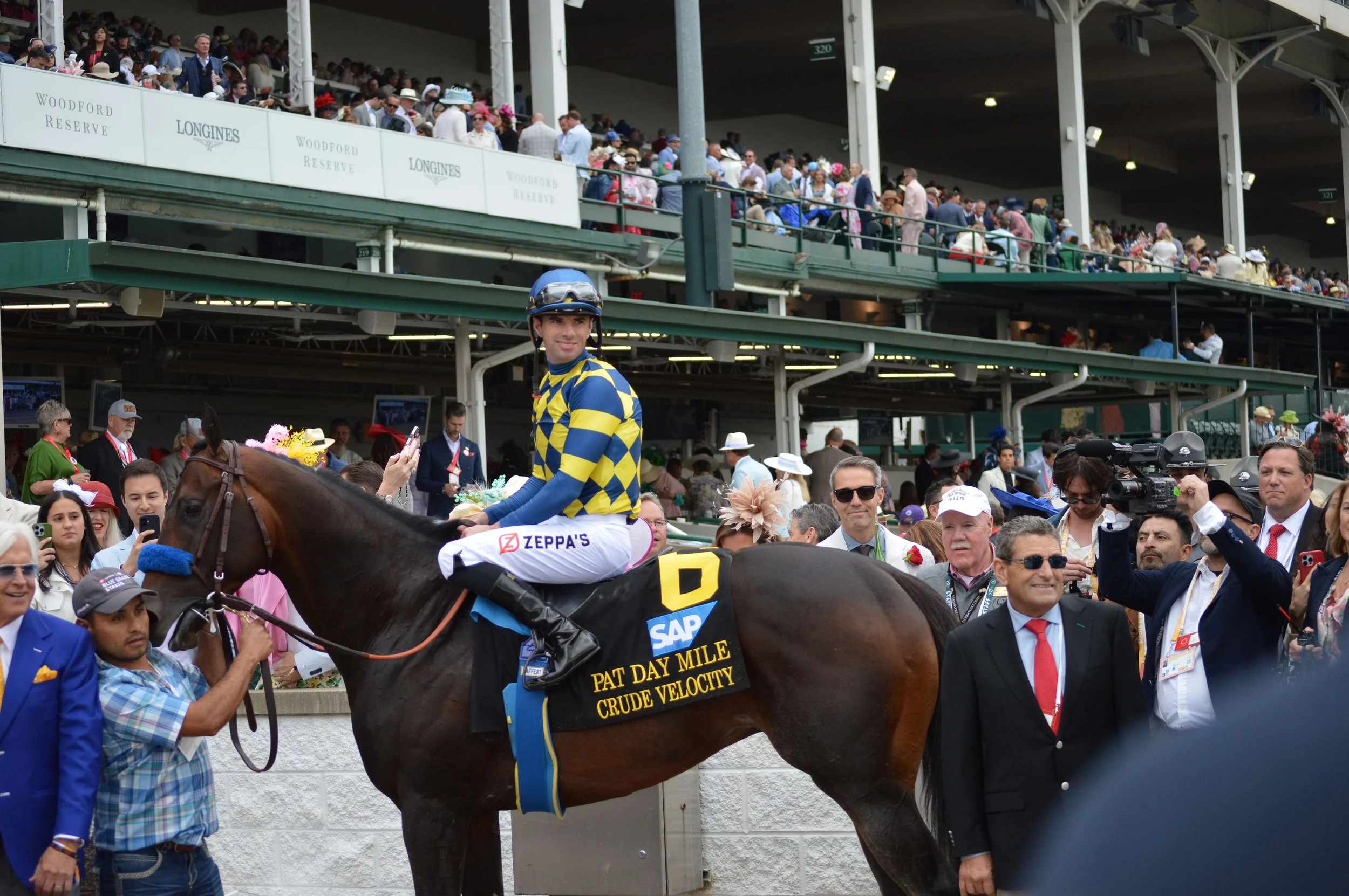 152nd Kentucky Derby 2026 original photography capturing Golden Tempo's historic win at Churchill Downs. Photos: Dez Barnes