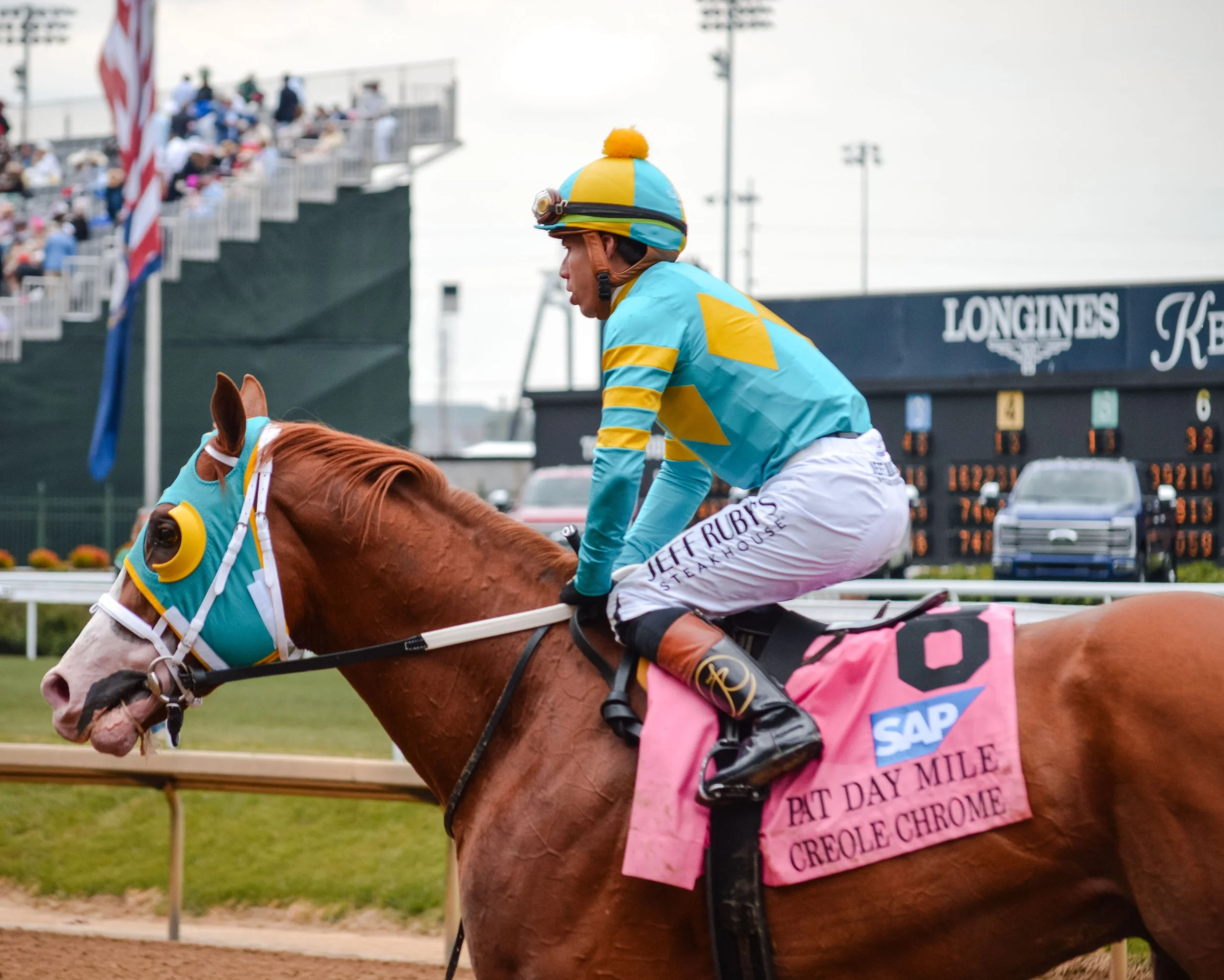 152nd Kentucky Derby 2026 original photography capturing Golden Tempo's historic win at Churchill Downs. Photos: Dez Barnes