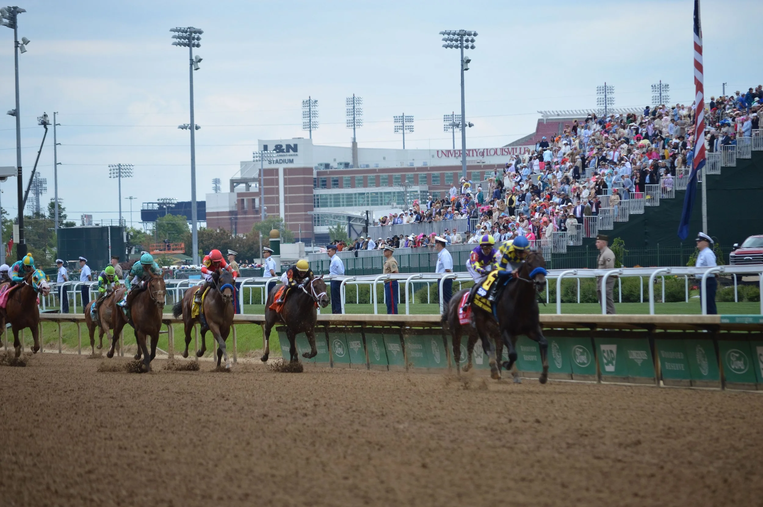 152nd Kentucky Derby 2026 original photography capturing Golden Tempo's historic win at Churchill Downs. Photos: Dez Barnes