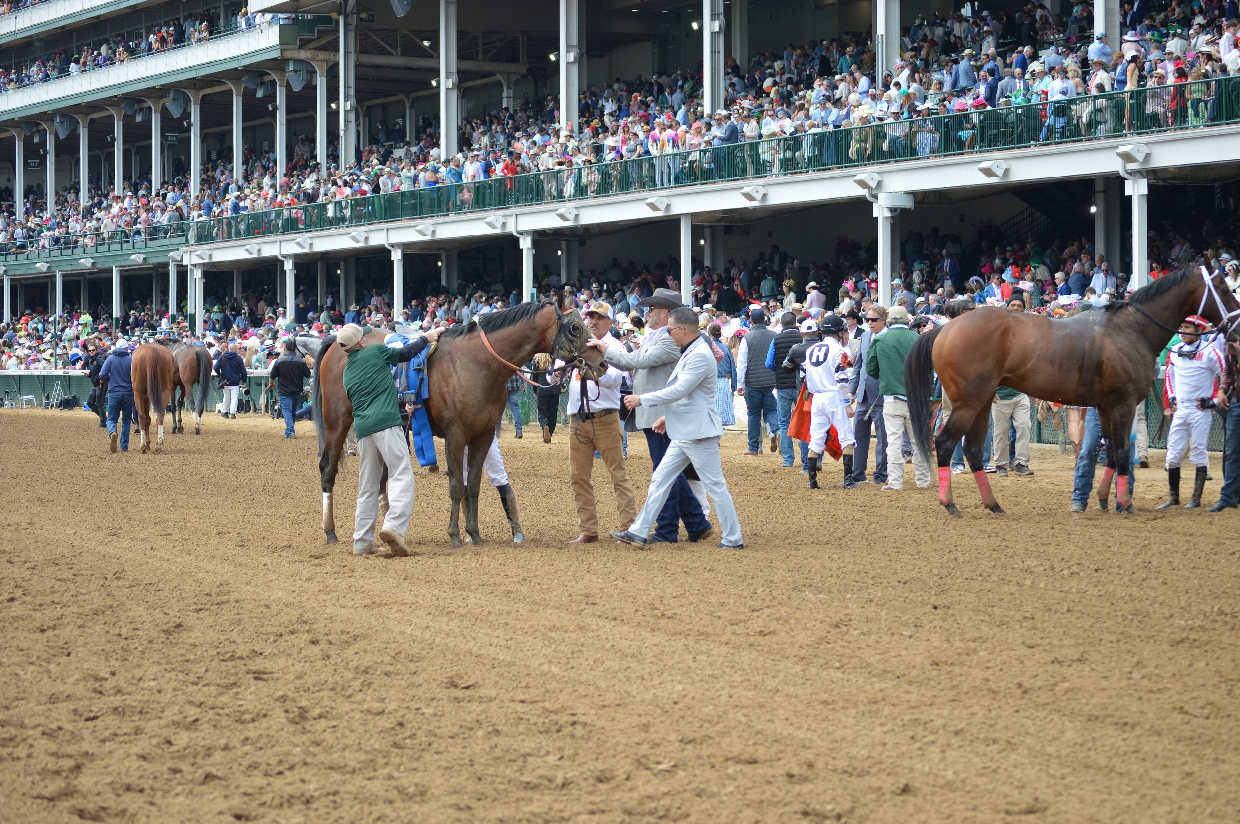 152nd Kentucky Derby 2026 original photography capturing Golden Tempo's historic win at Churchill Downs. Photos: Dez Barnes