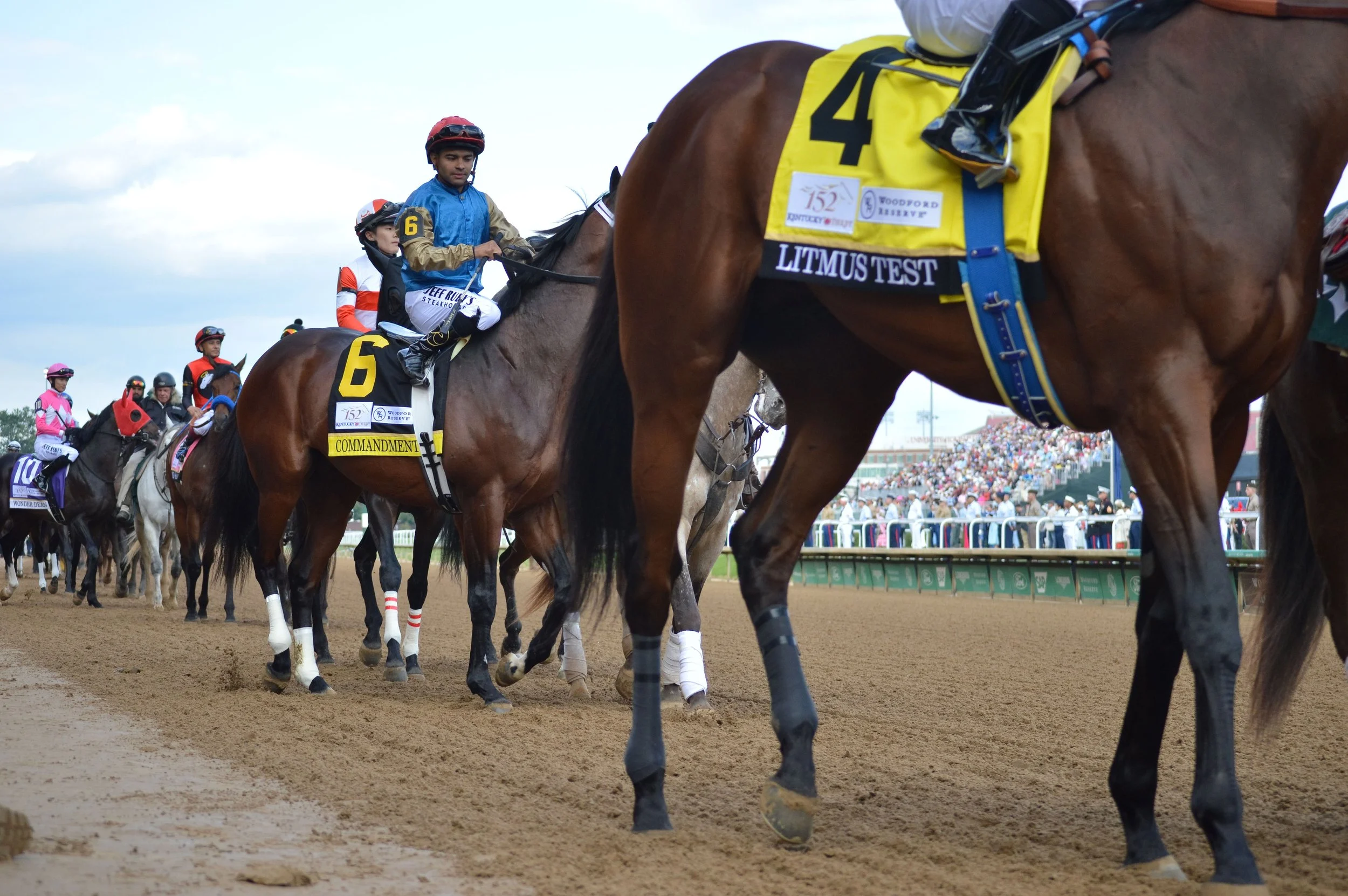 152nd Kentucky Derby 2026 original photography capturing Golden Tempo's historic win at Churchill Downs. Photos: Dez Barnes