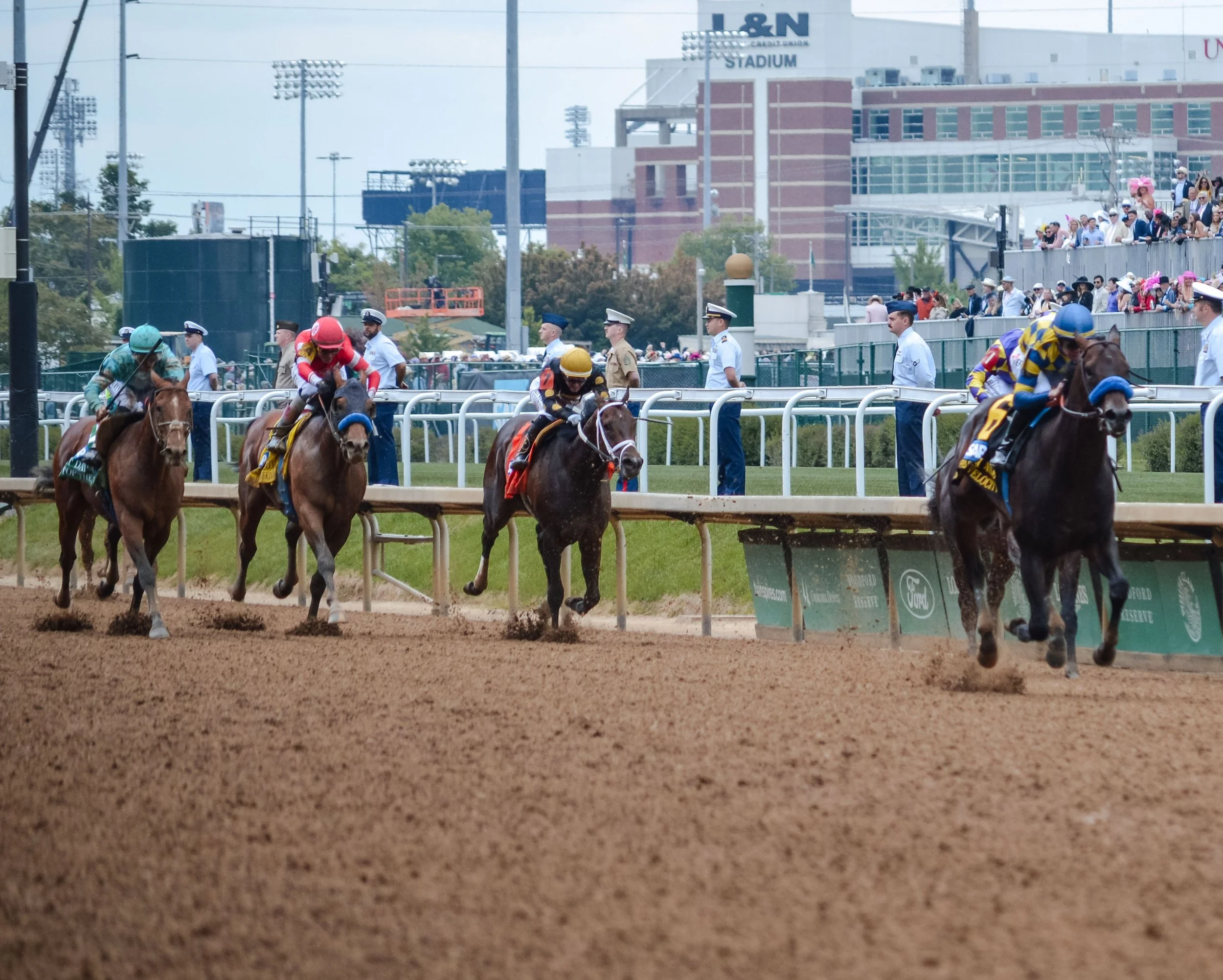 152nd Kentucky Derby 2026 original photography capturing Golden Tempo's historic win at Churchill Downs. Photos: Dez Barnes
