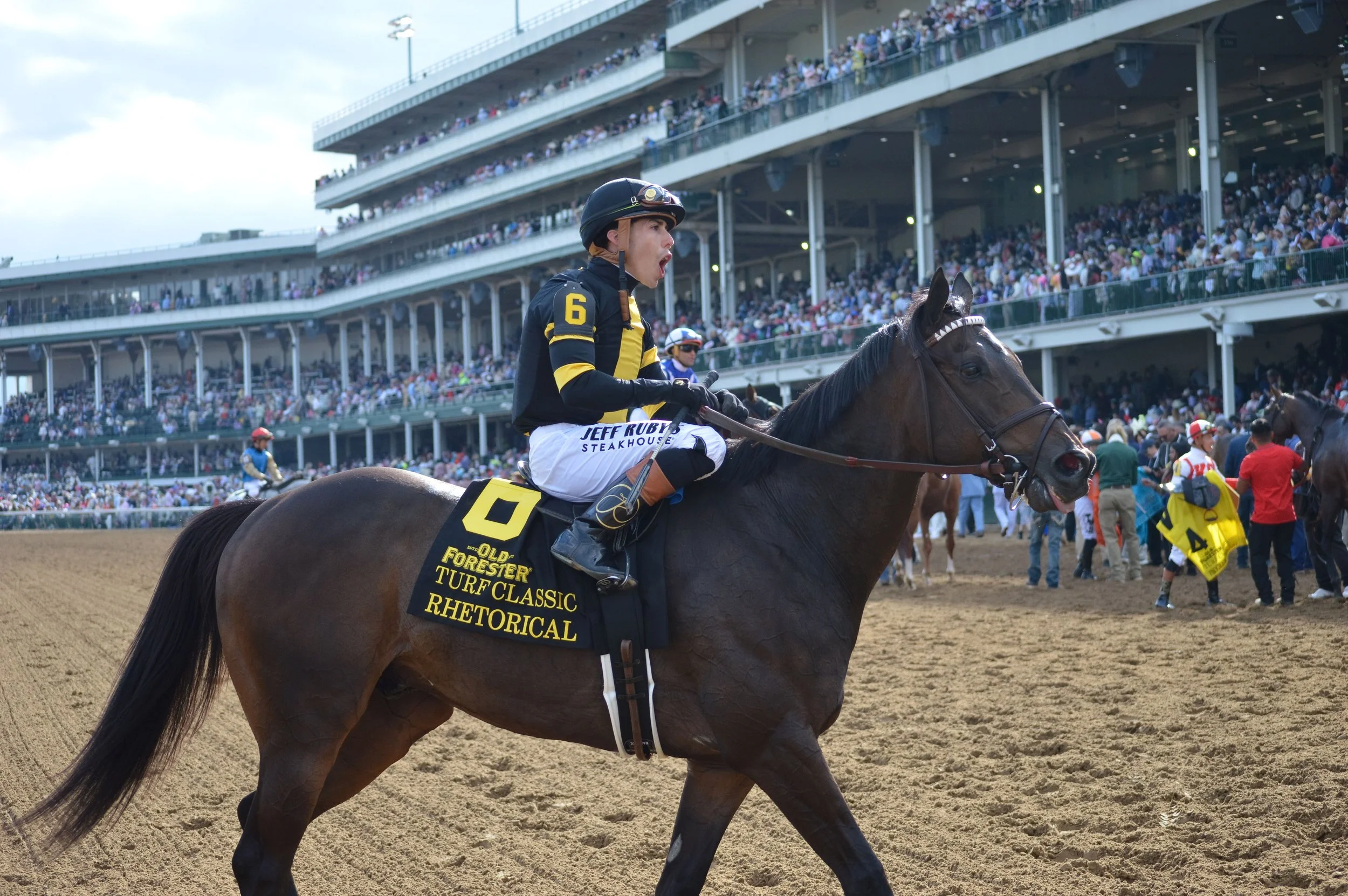 152nd Kentucky Derby 2026 original photography capturing Golden Tempo's historic win at Churchill Downs. Photos: Dez Barnes