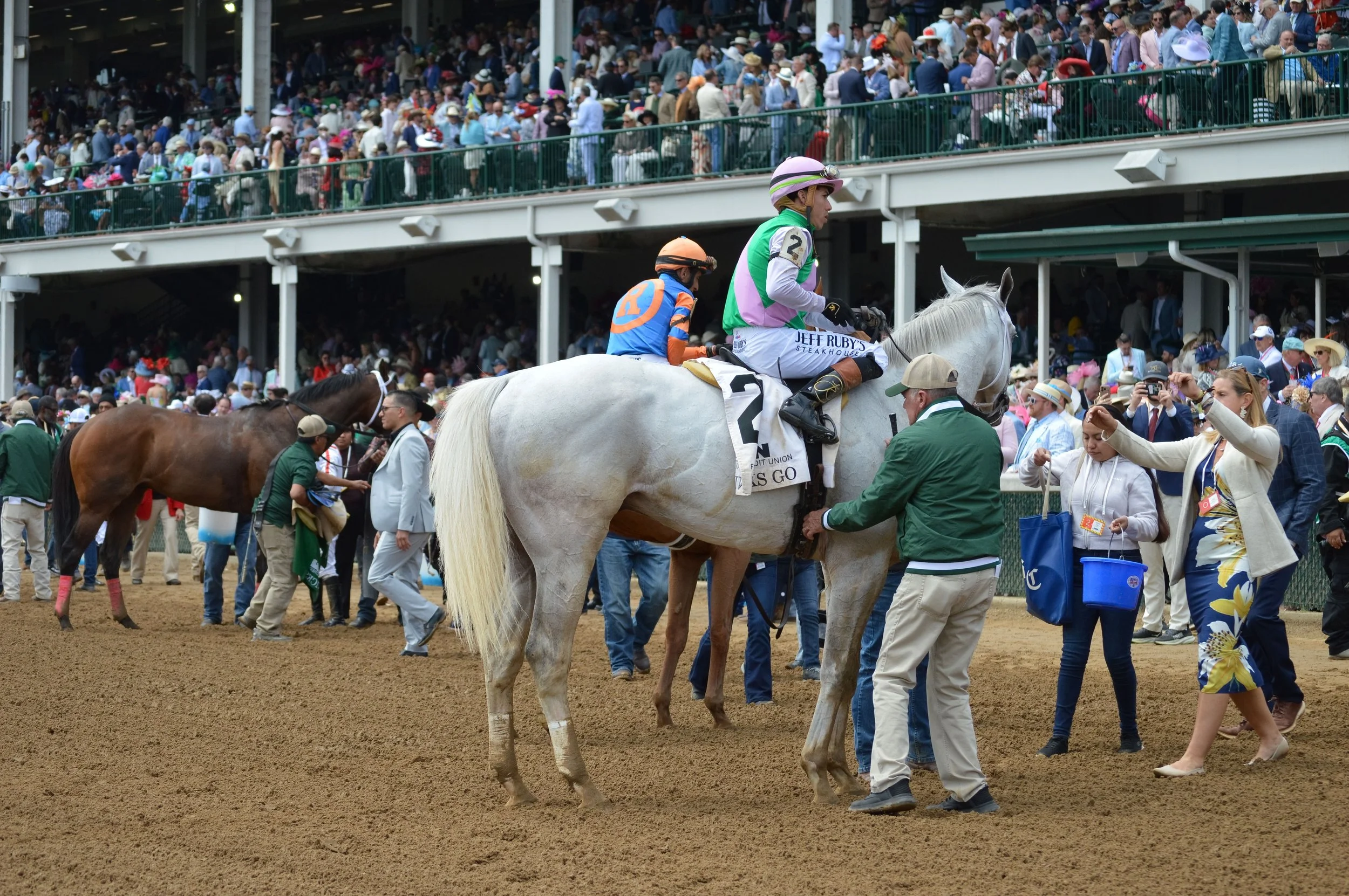 152nd Kentucky Derby 2026 original photography capturing Golden Tempo's historic win at Churchill Downs. Photos: Dez Barnes
