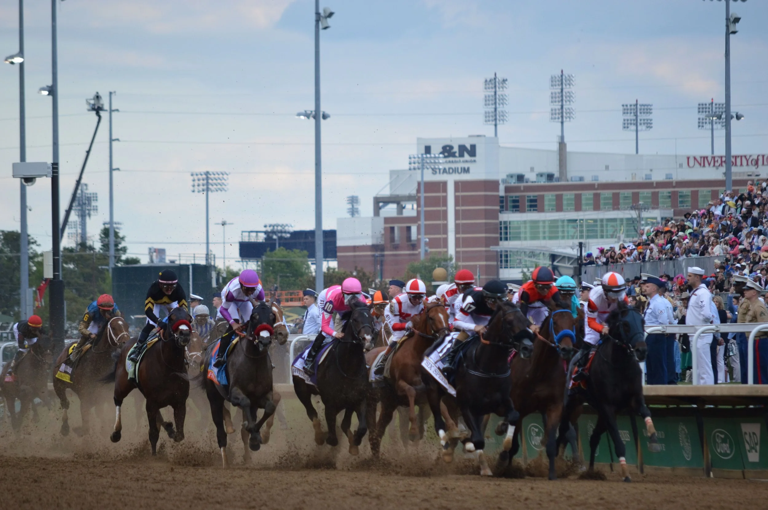 152nd Kentucky Derby 2026 original photography capturing Golden Tempo's historic win at Churchill Downs. Photos: Dez Barnes