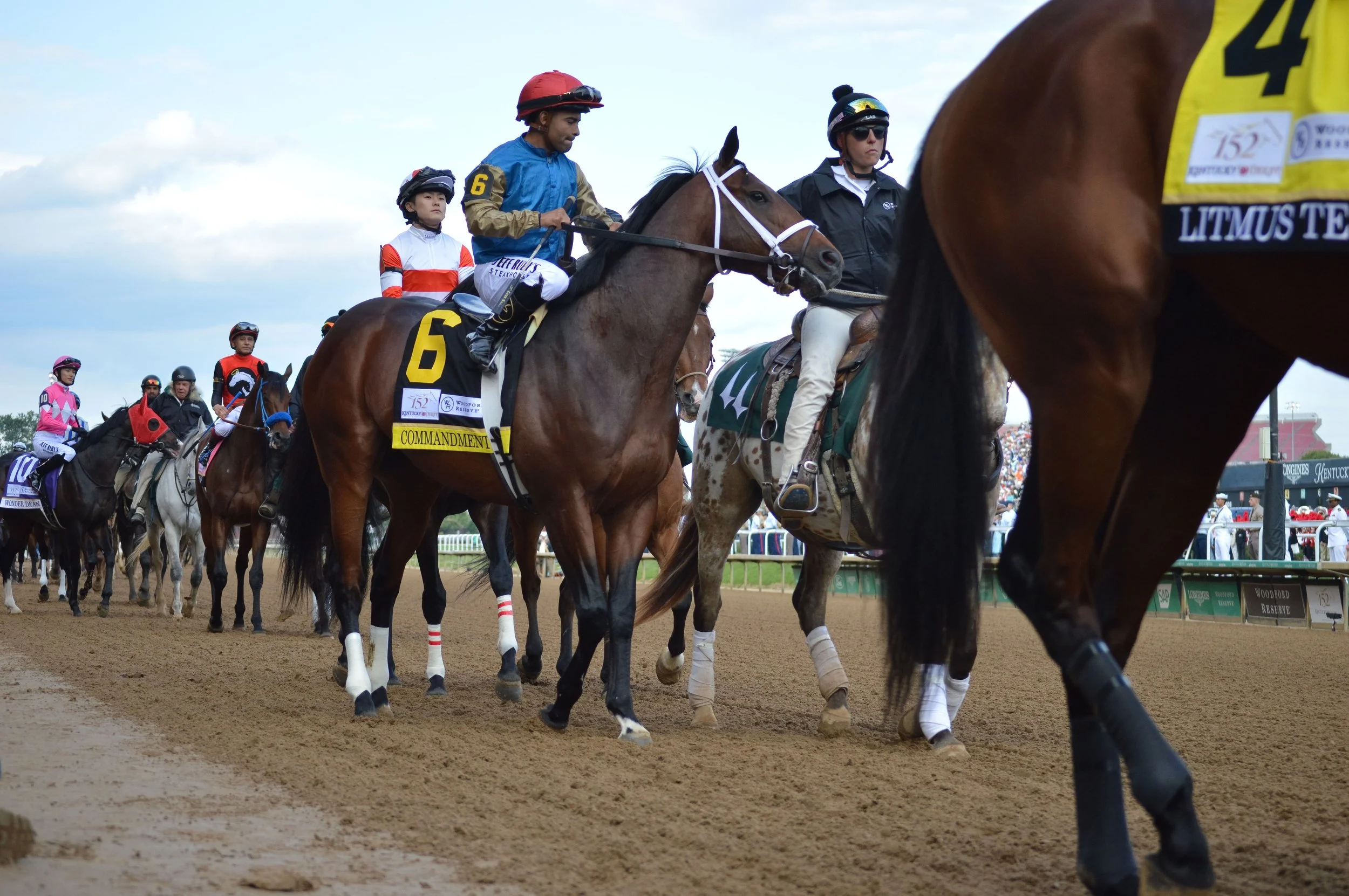 152nd Kentucky Derby 2026 original photography capturing Golden Tempo's historic win at Churchill Downs. Photos: Dez Barnes