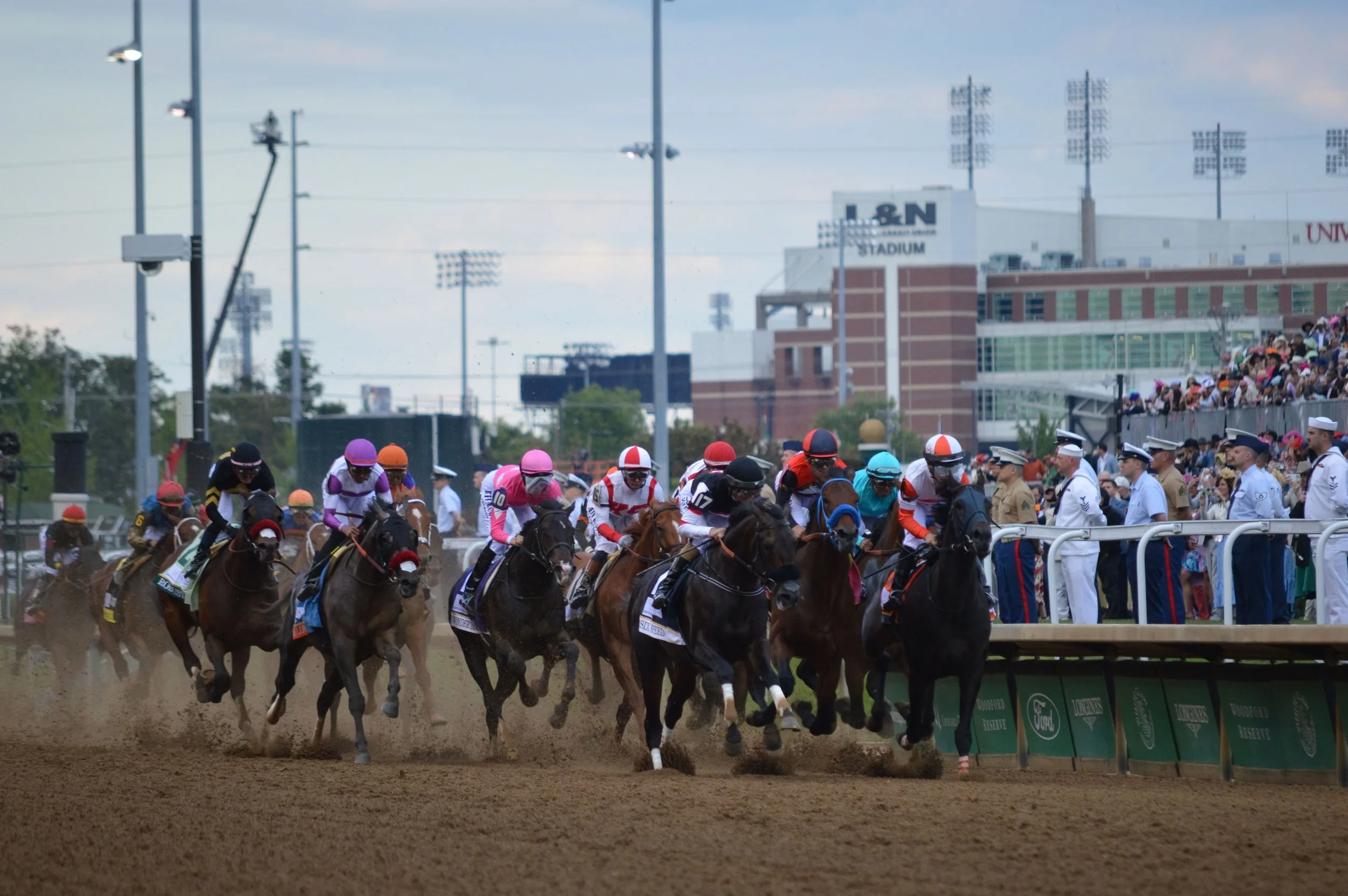 152nd Kentucky Derby 2026 original photography capturing Golden Tempo's historic win at Churchill Downs. Photos: Dez Barnes