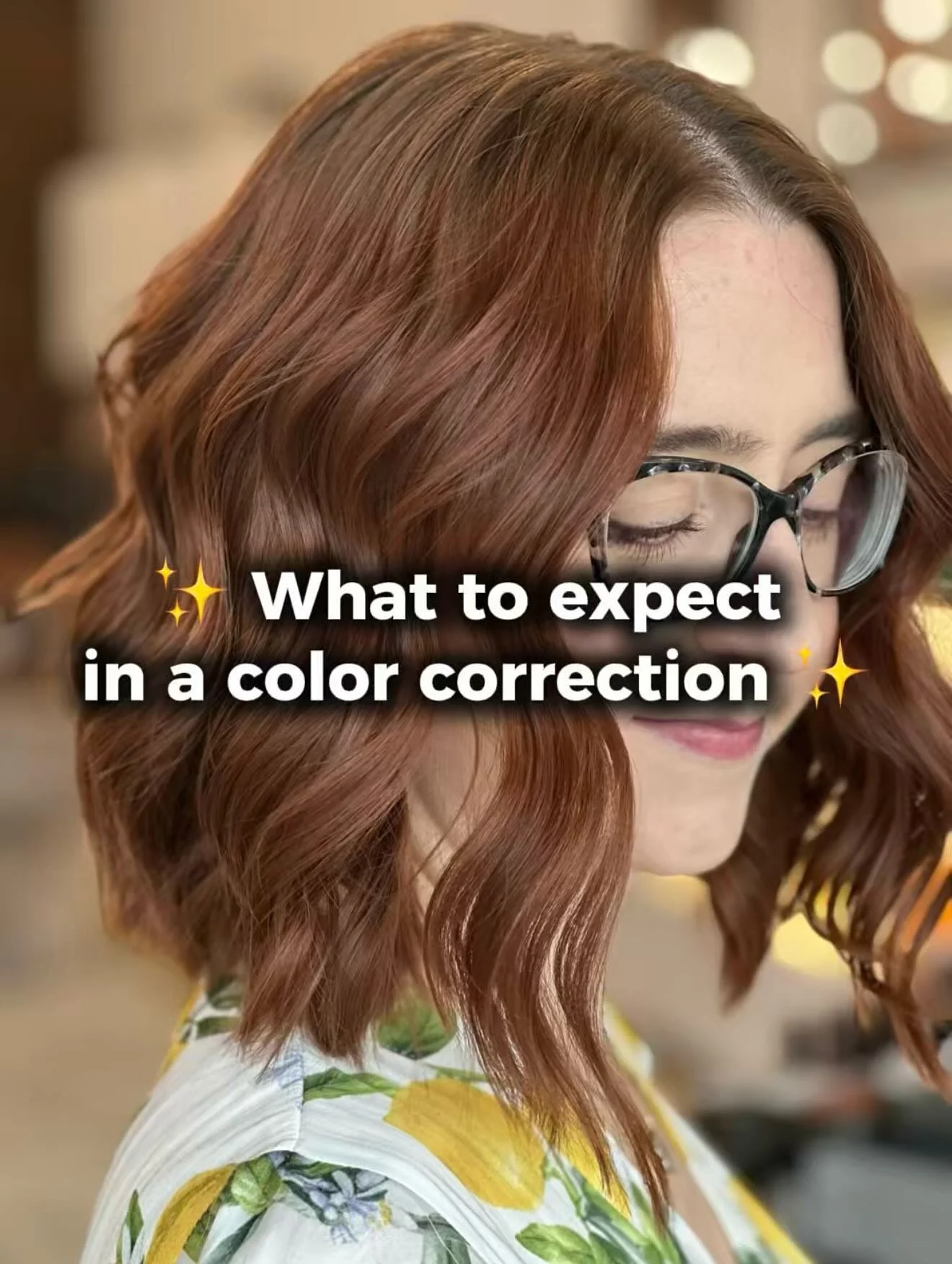 ✨ Thinking about a color correction? Here&rsquo;s what you can expect when you sit in our chair ✨

Corrections take time, but the end result is worth it, a beautiful, refreshed look that&rsquo;s uniquely yours! 

Ready to start your journey? Book you