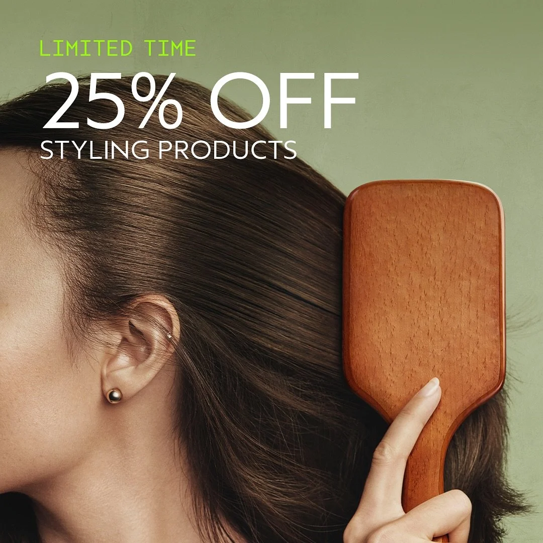 🍂 Fall Styling Event is here!
From Sept 4–10, shop Aveda styling products 25% off during our limited-time retail celebration. ✨
Let’s make your fall routine simple—our team at The Color Bar will help you find the perfect products