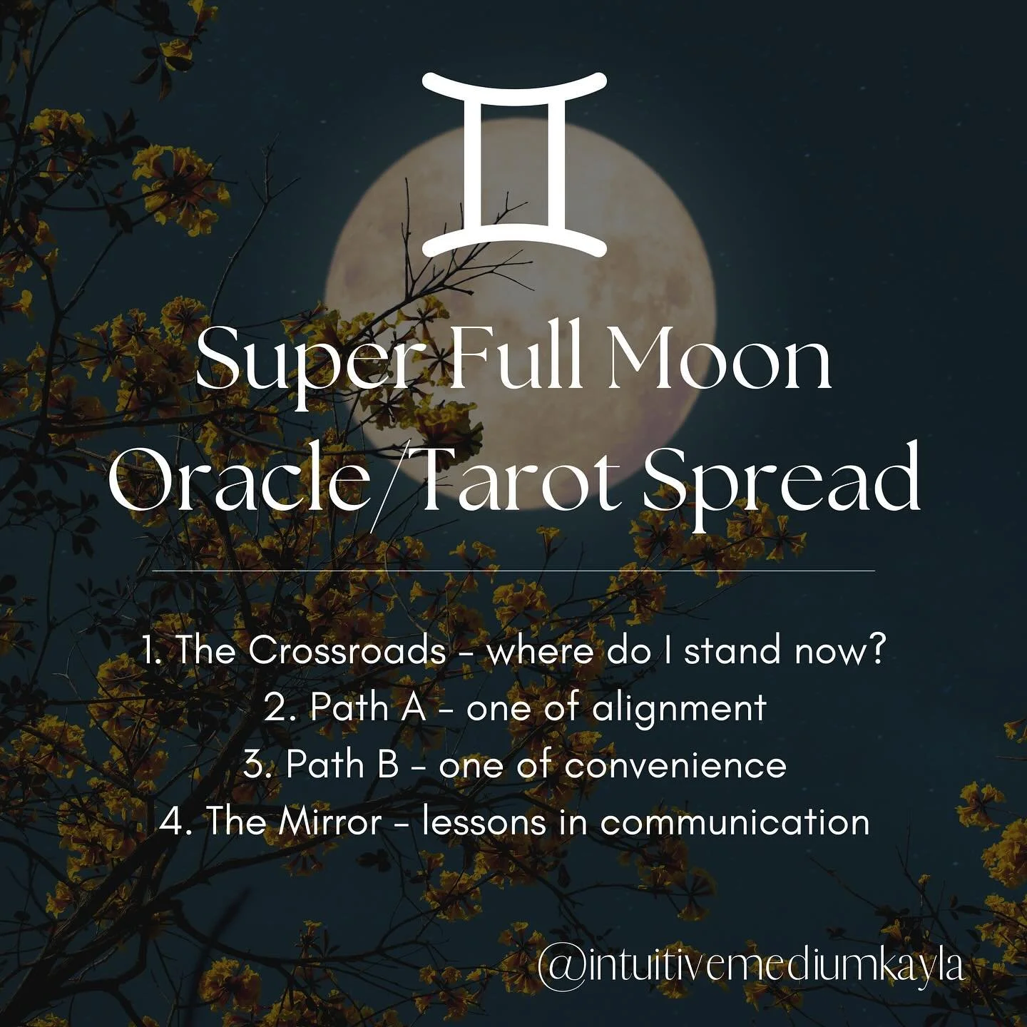 Welcome to the Super Full Moon in Gemini! When a super moon shows up, it&rsquo;s like the moon scoots a little closer just to check in on us. The energy gets louder while feelings get bigger. You might notice clarity hitting all at once - old emotion