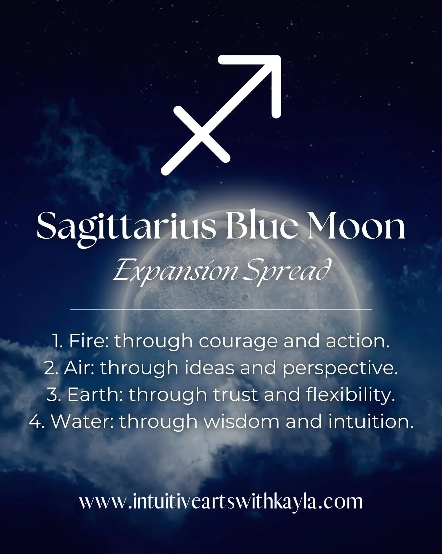 Happy Blue Moon, everyone! As the second full moon in a season, a Blue Moon carries an energy of culmination and amplification&mdash;bringing themes to a peak and offering a powerful opportunity for release, clarity, and growth.

Sagittarius is the s
