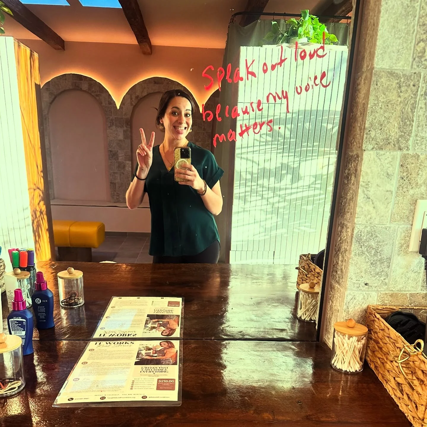 Just completed my first Reiki Session at @karmawellnesssd - feeling so grateful! Can&rsquo;t wait for everyone to experience. I&rsquo;ll be here for flash readings during their grand reopening on October 23rd. Swing by for some love!