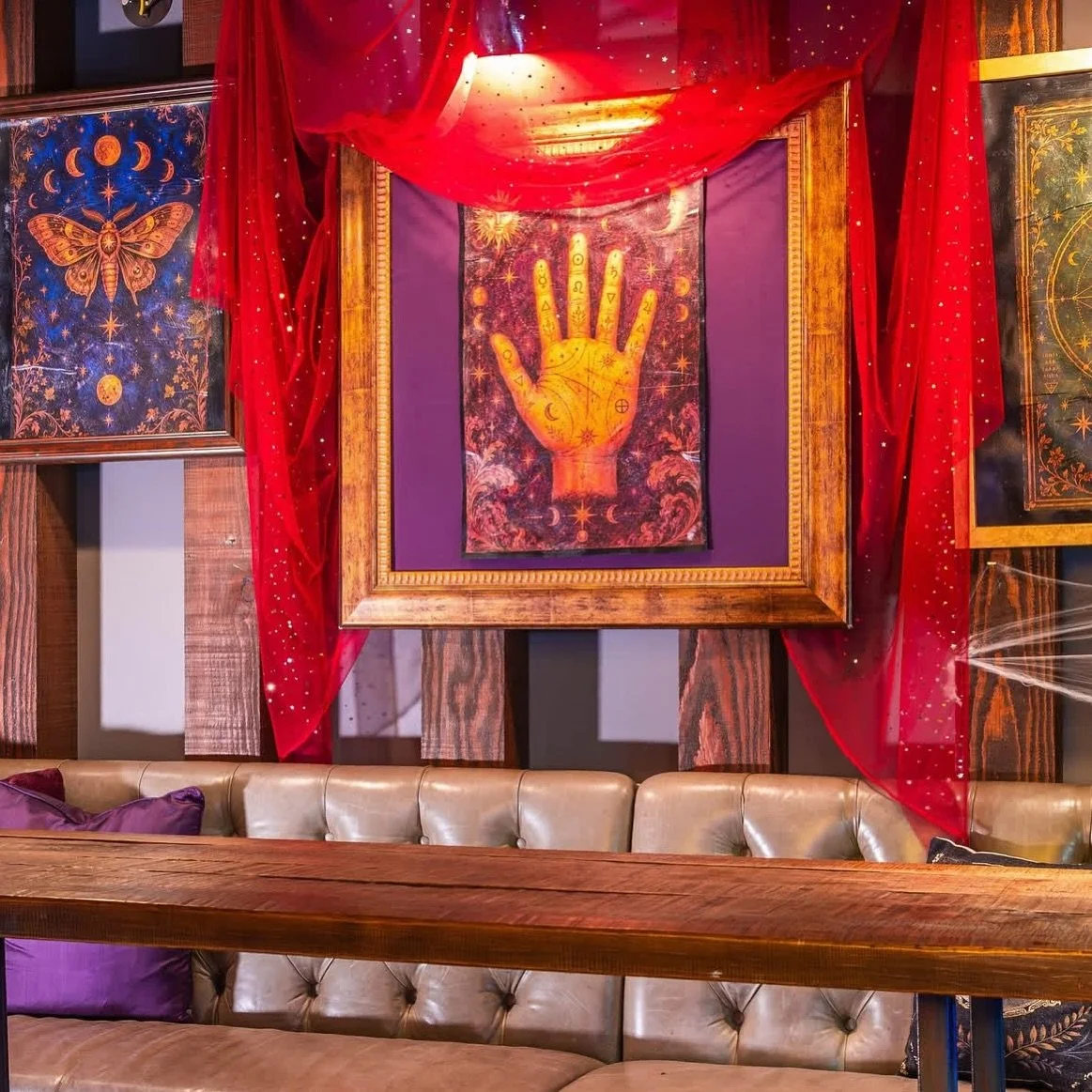 Available for Tarot Tuesday readings at @pendrysandiego tomorrow from 7-9pm! Come check out the spooky vibes at Nason&rsquo;s Beer Hall and let the cards do the talking 🕸️