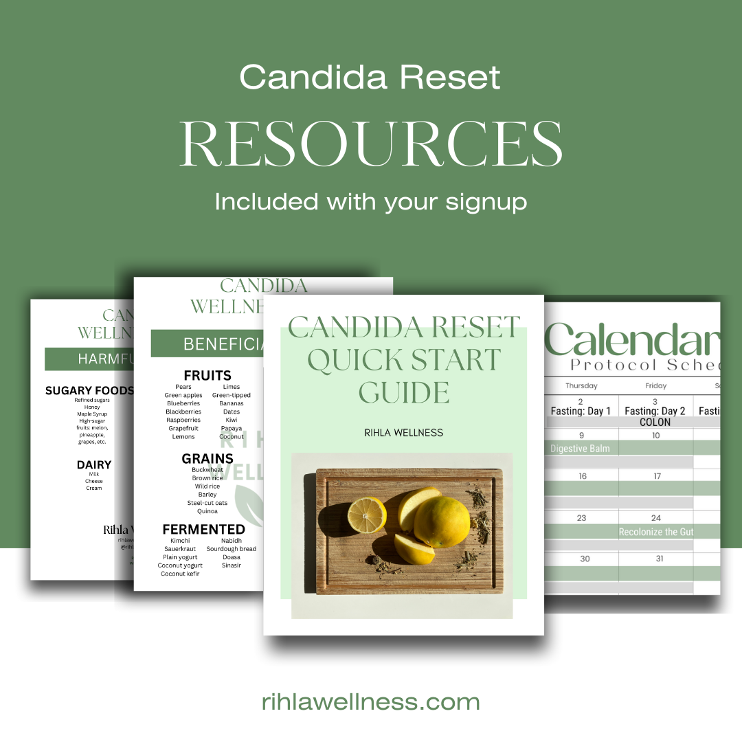 Candida cleanse reset resources