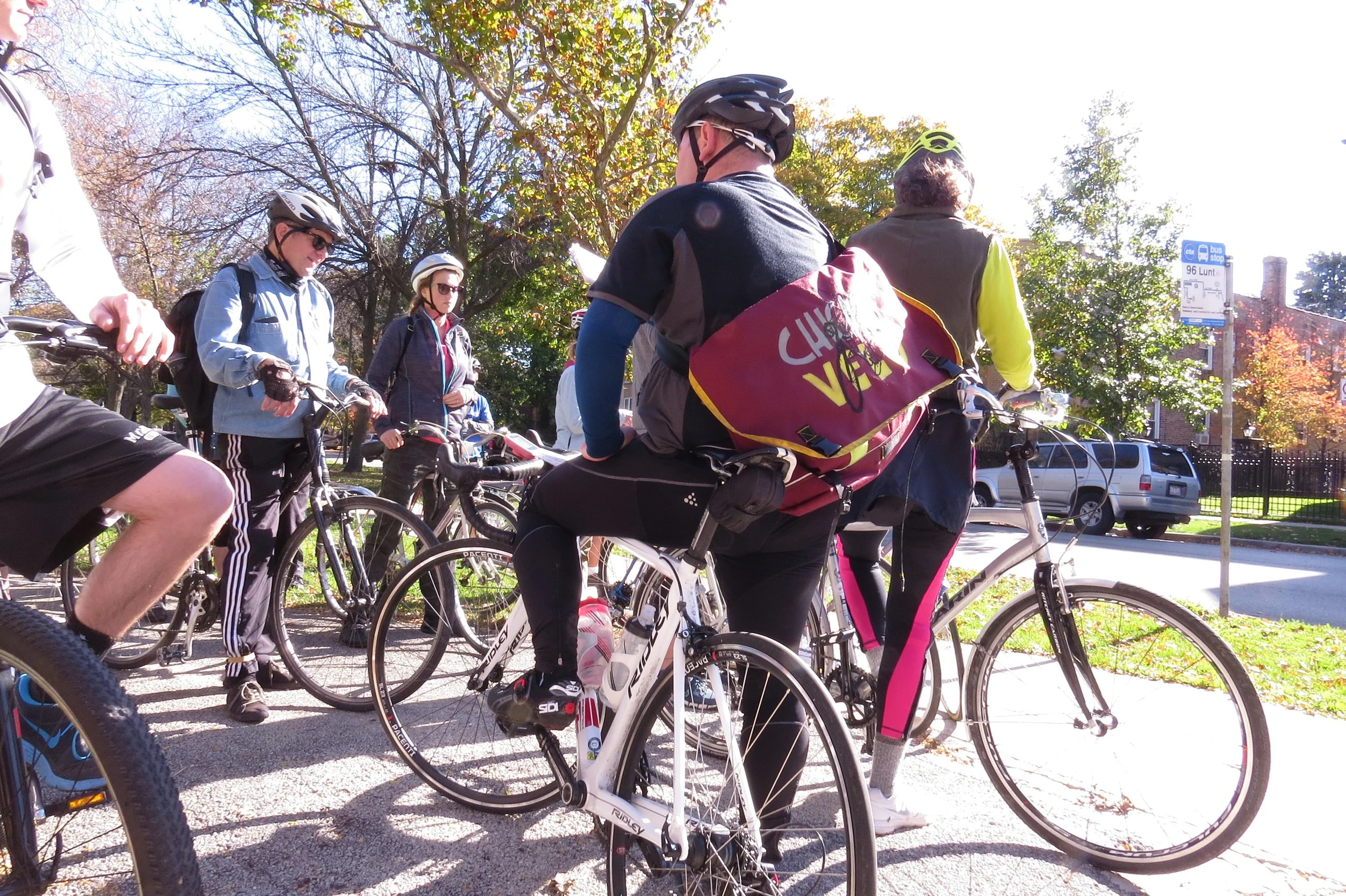 Indian Boundary Bike tours, 2016 with Lee Diamond.