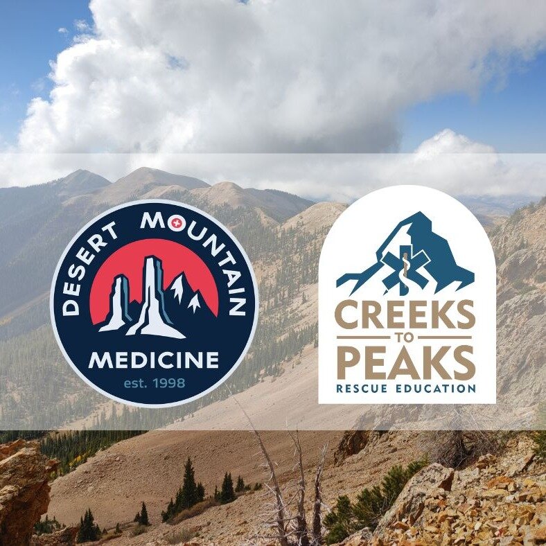Proud to be partnering with @desertmountainmedicine to offer WFR and WFA courses in Southwest Colorado. Whether you are an outdoor professional or spend time in the backcountry recreationally, one of our classes could benefit you by building up your 