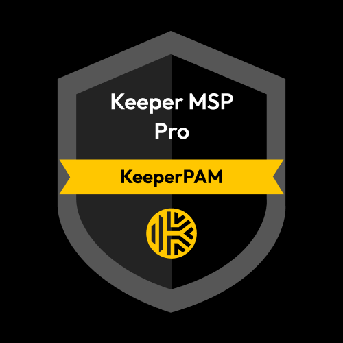 Keeper Security MSP Certification Badge