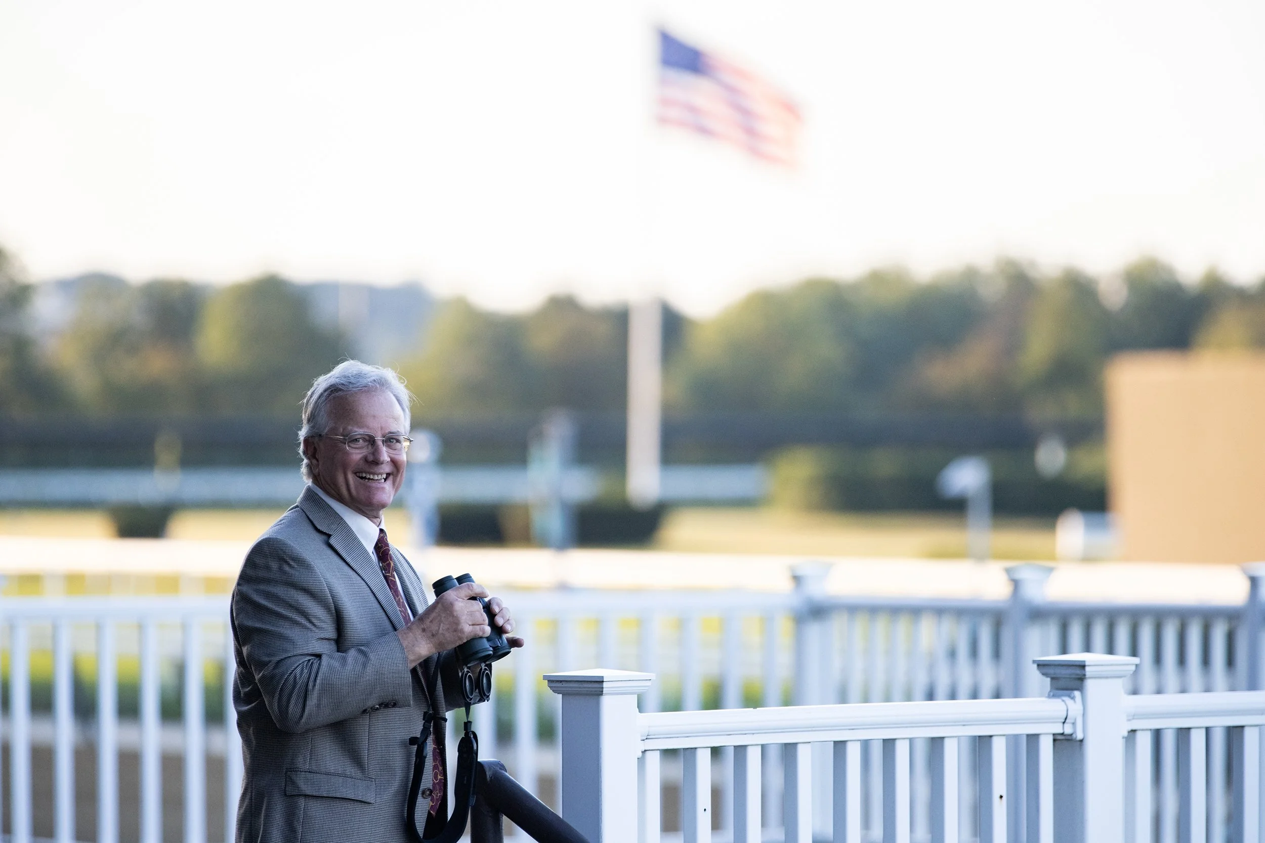 Bill Mott after watching a replay of the 2021 Woodward Stakes