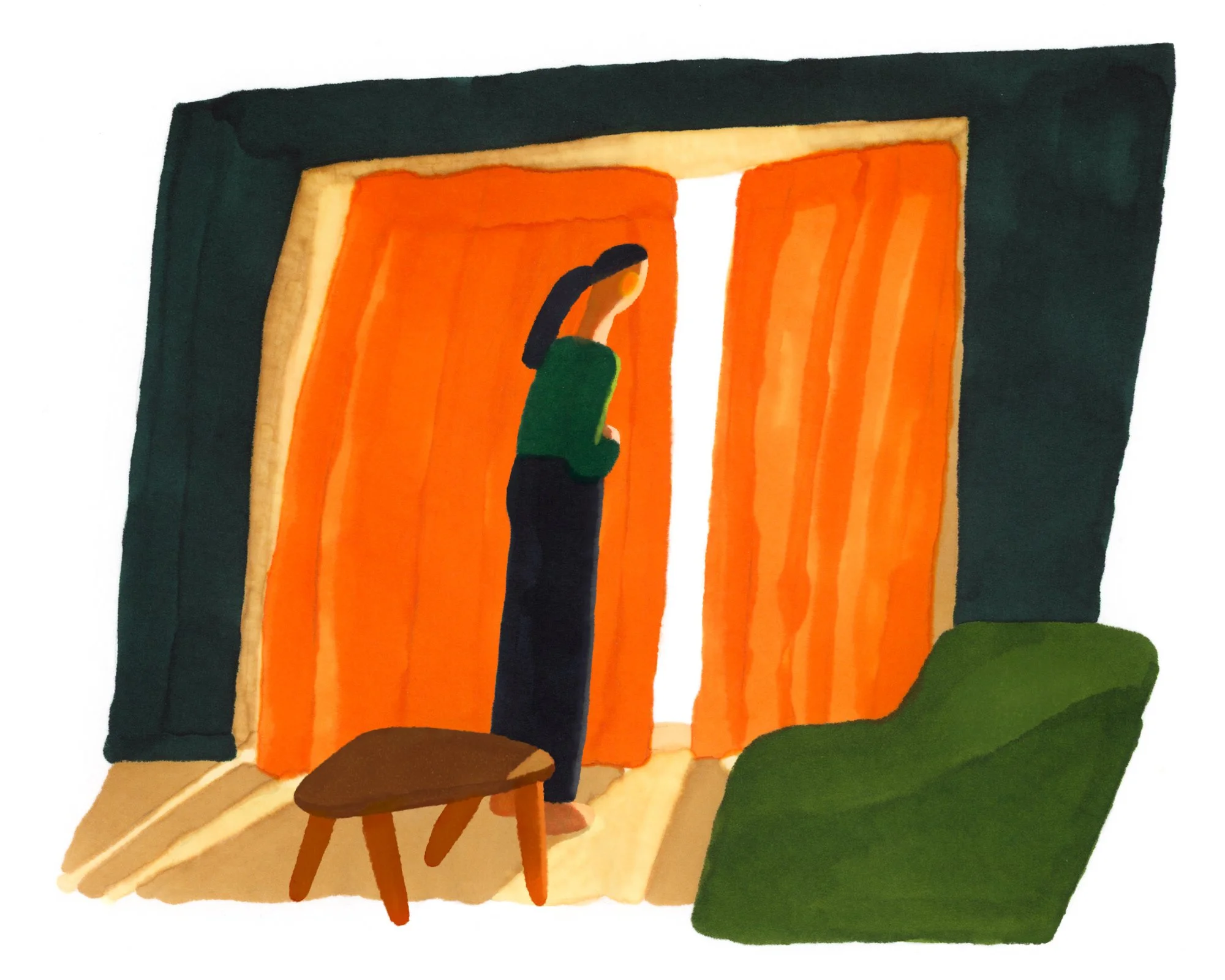 the difficulty of being seen