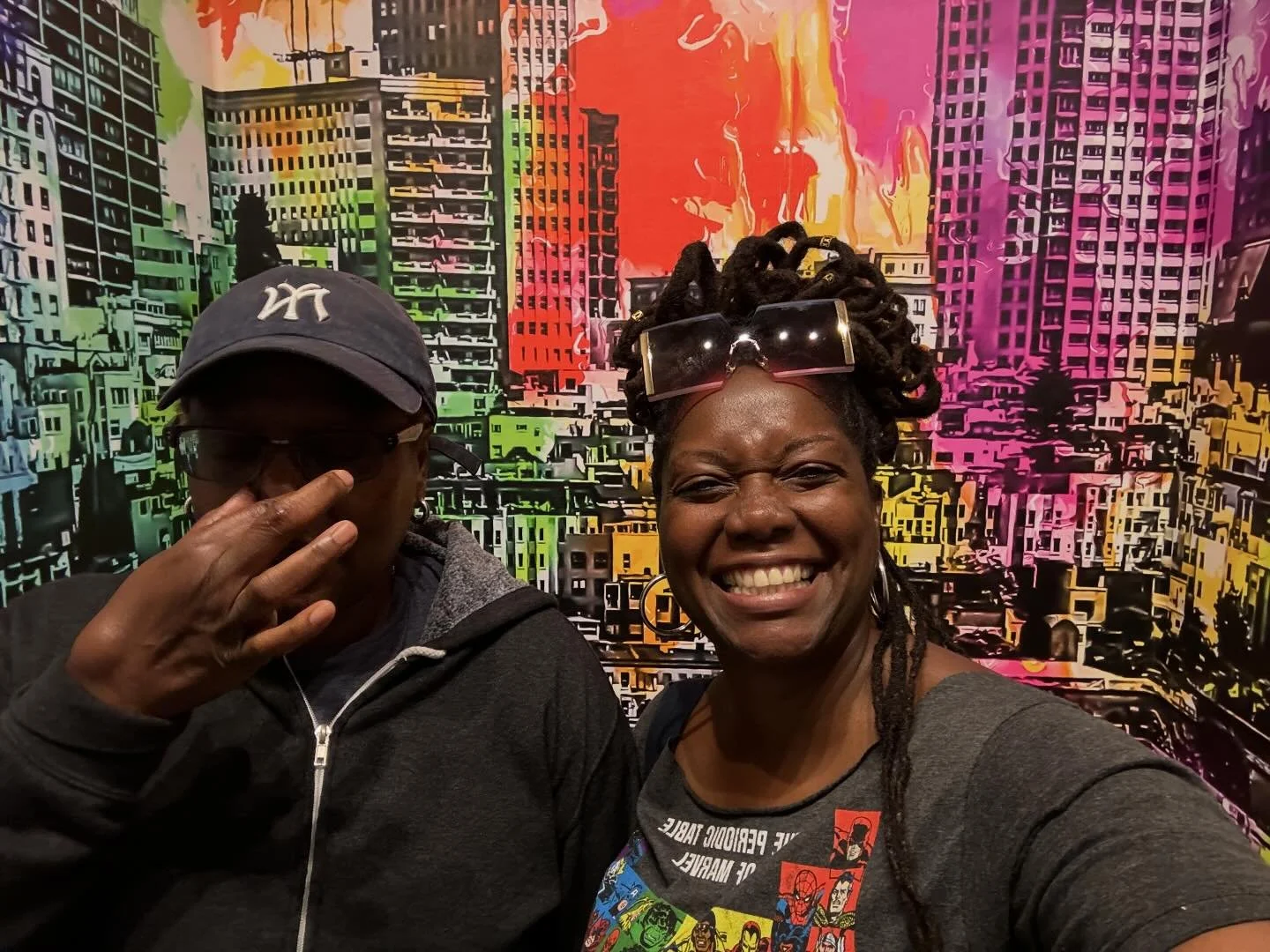 A wise woman once told me &ldquo;God is smart. God made people need people.&rdquo; Caregivers need care too. I started out this trip with some wonderful people and they just keep coming. My youngest Godbaby and official mini me @queen_love_rose joine