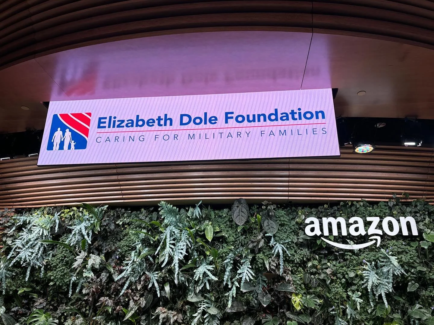 Another great day in the lead up to the @elizabethdolefoundation 2024 Convening! We spent the day at @amazonwebservices Skill Center learning about cloud technology, being inspired by skilled speakers, doing yoga and having our hearts melted by thera