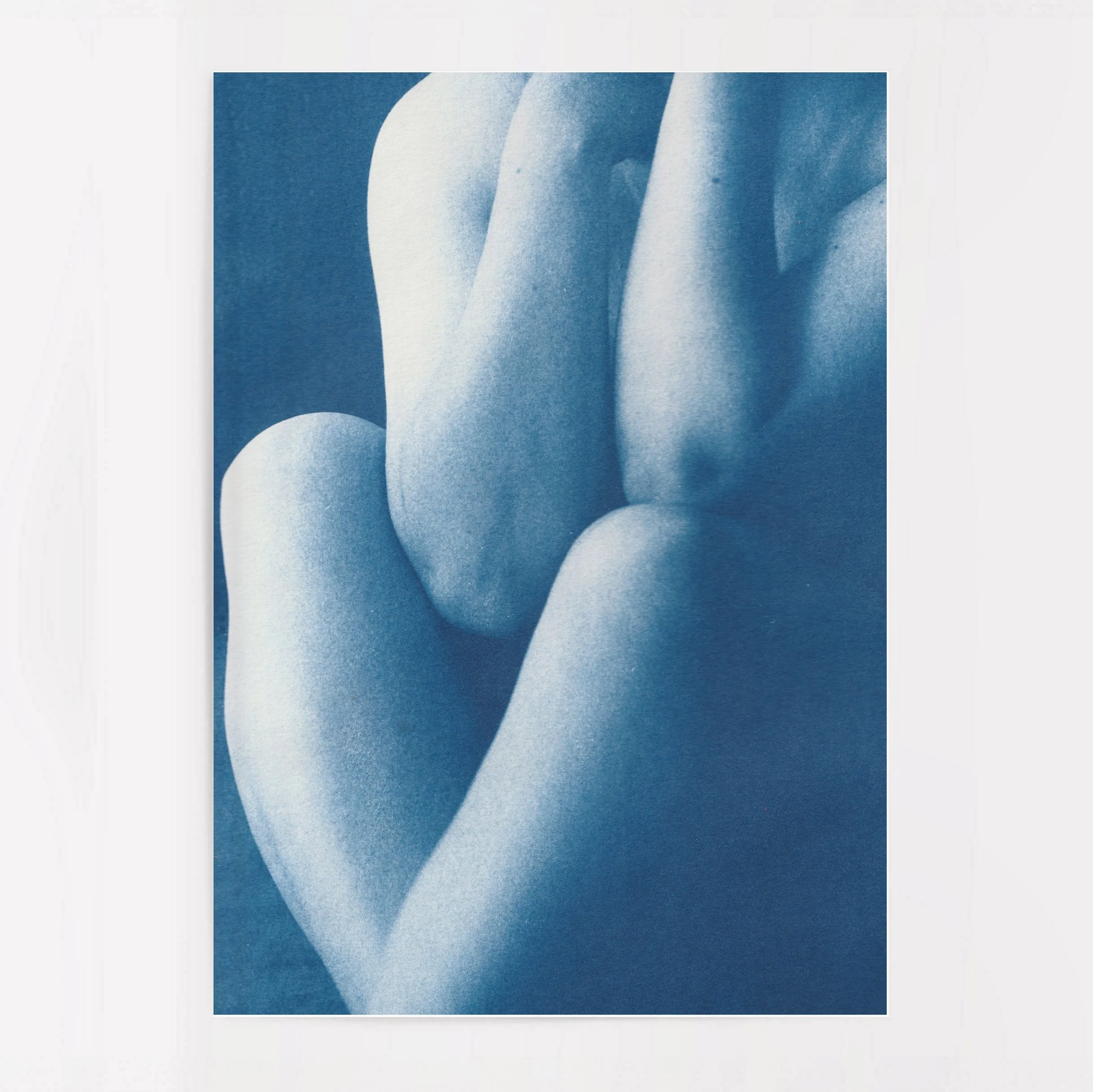 Shallows #4 - Original Cyanotype print