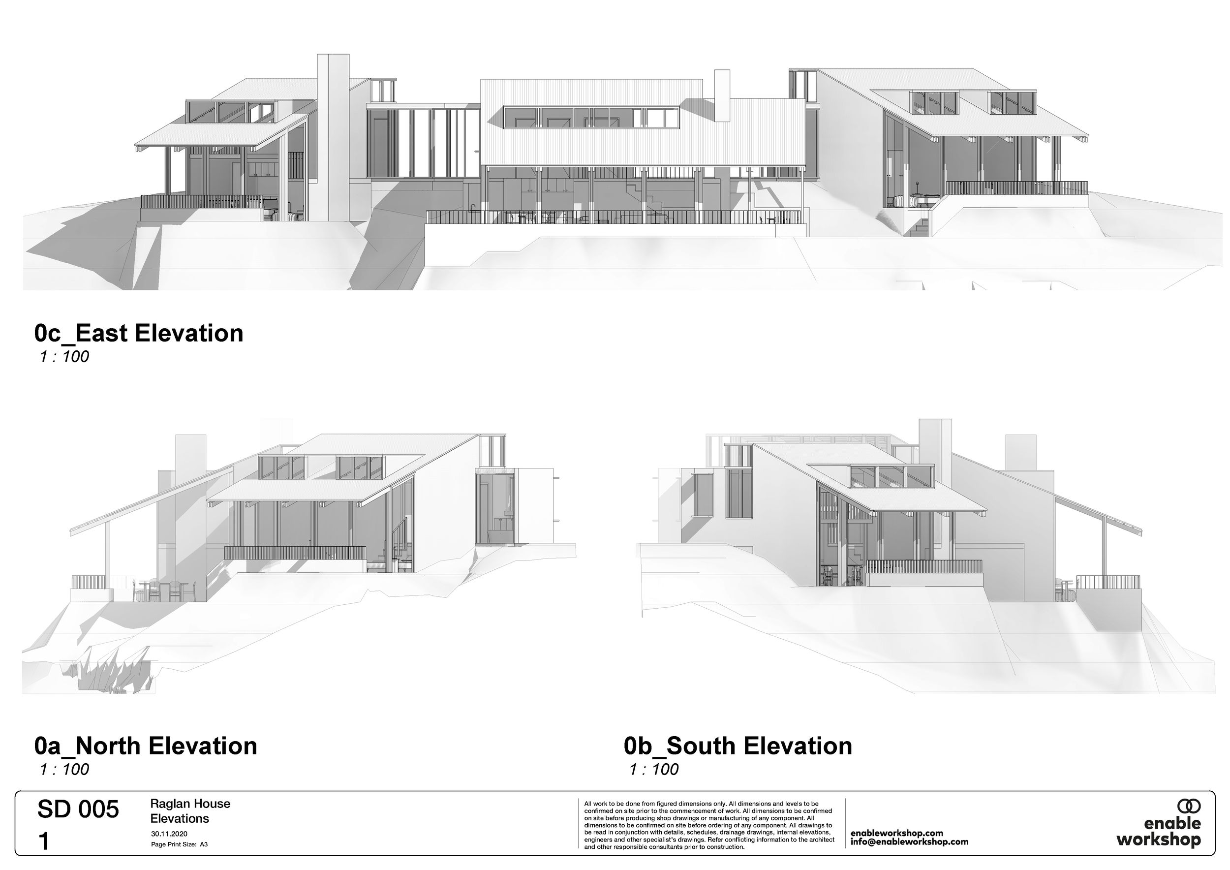 Raglan House 3 - Sheet - SD 005 - Elevations.png