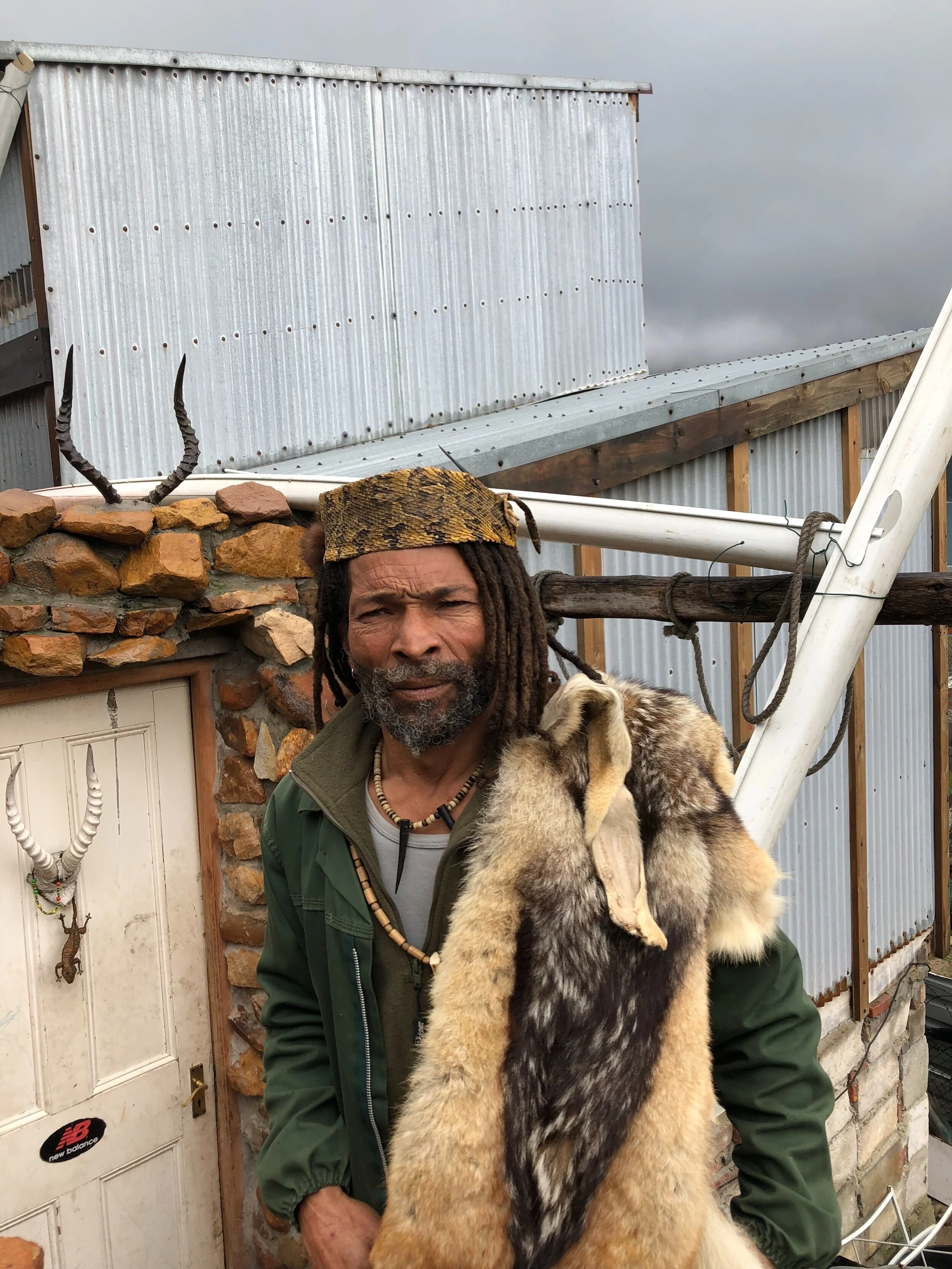 Xoma Aob, a self-builder in Hangberg