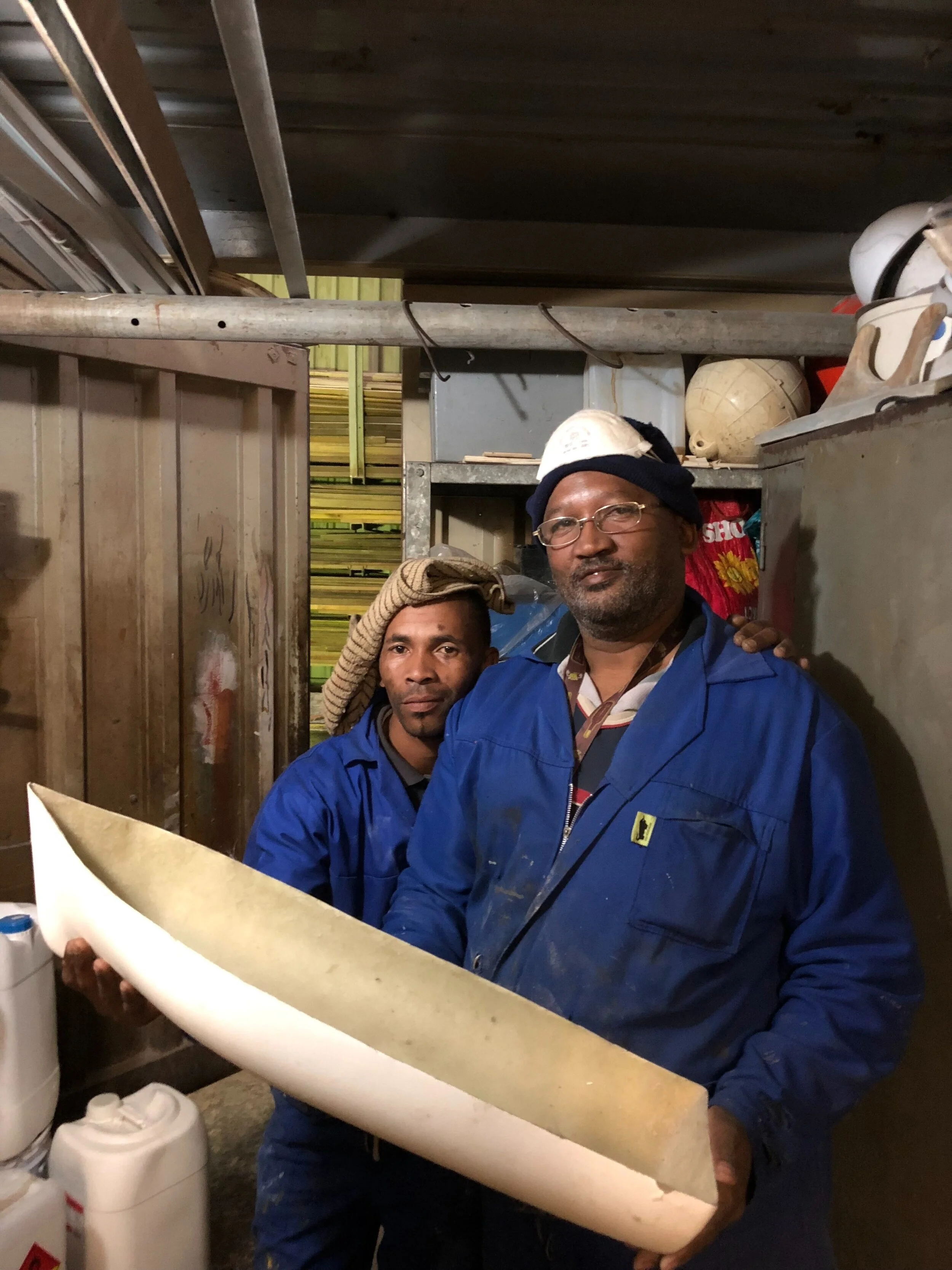 Keith Fisher, a fiberglass boatbuilder