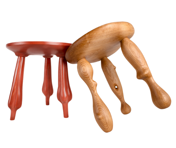 Sculpted Mini Stools with Annie Meyer and LN Adams
