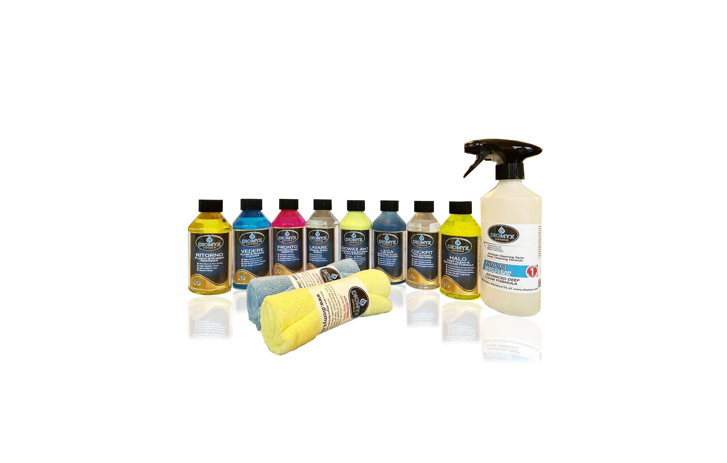 DIOMYX Superior DELUXE Professional Valeting Bundle NOW WITH PRO SNOWFOAM! — DIOMYX.co.uk