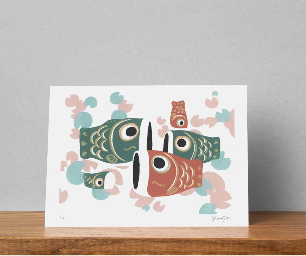 Koinobori Greeting Card (Copy) (Copy) (Copy)