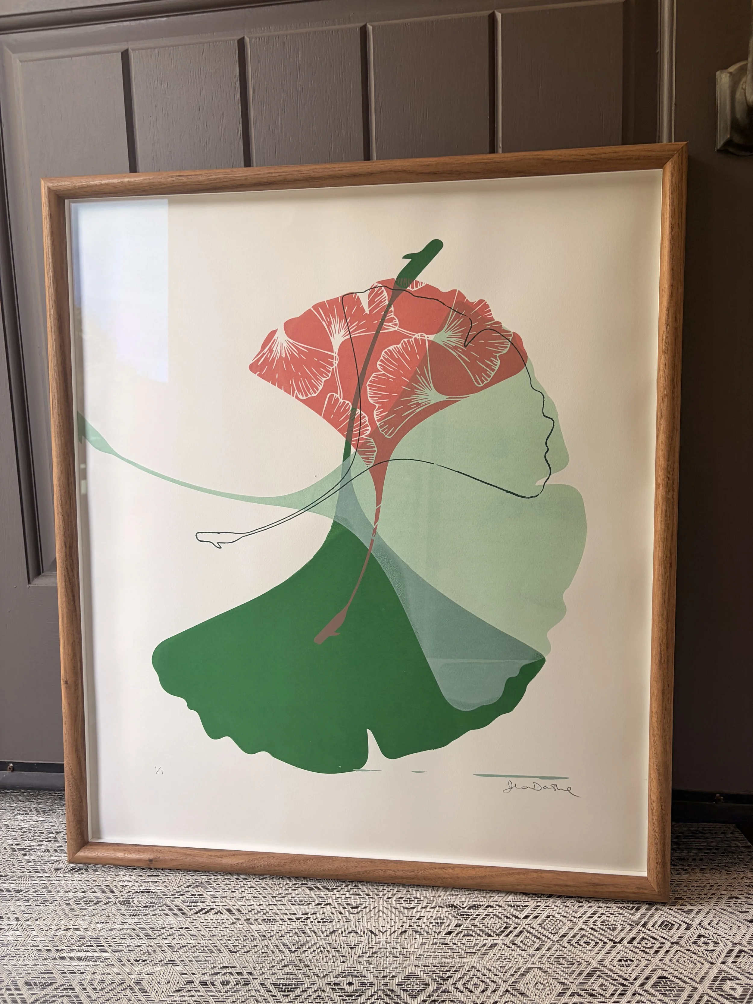 Awakening – Ginkgo Collection, Spring (Framed)
