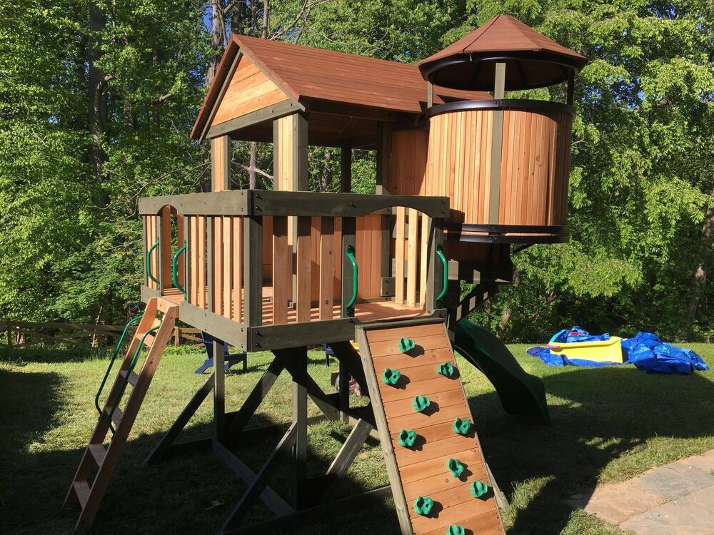 Playset installation specialists in DC Maryland and Virginia