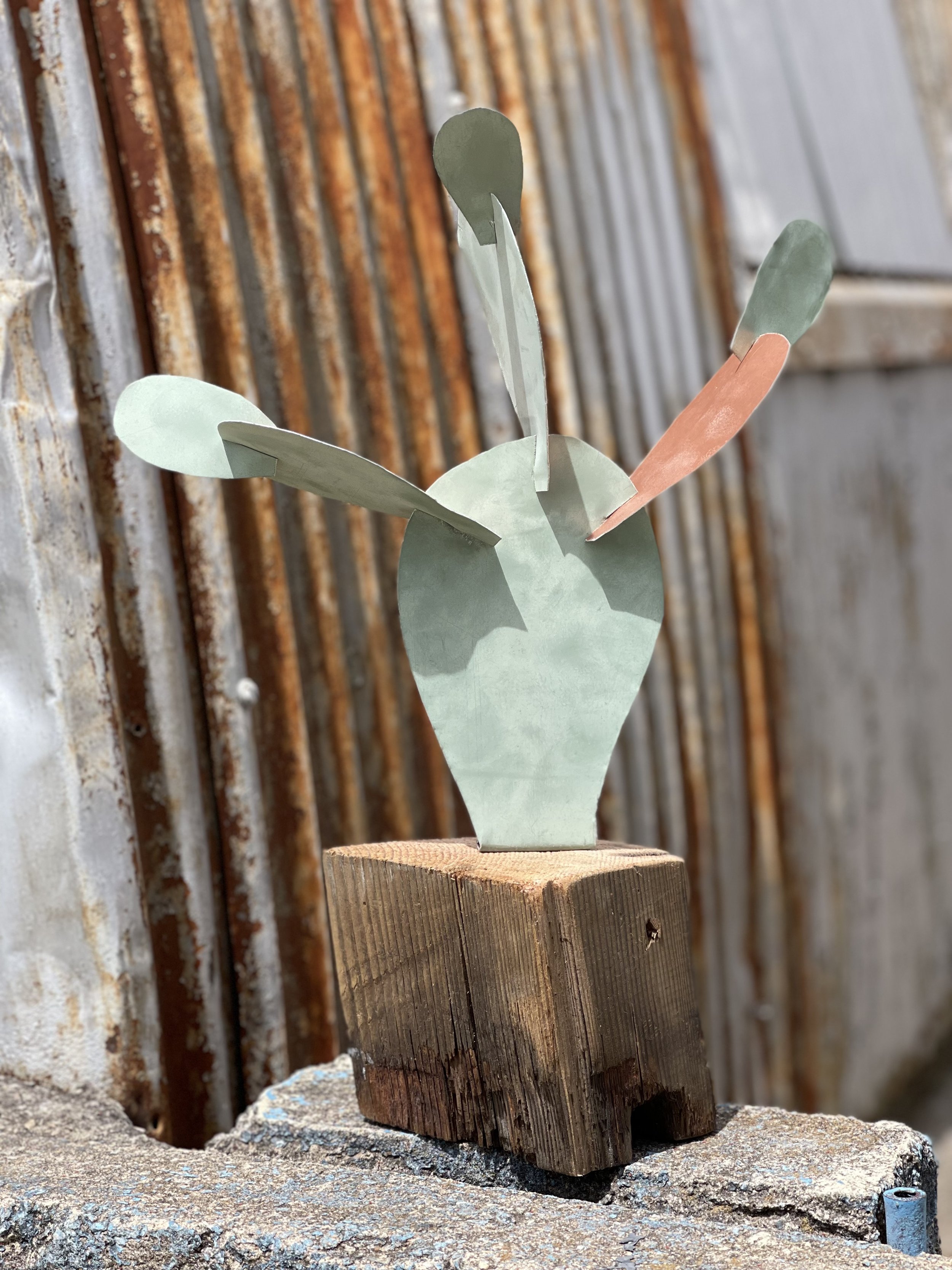 Aluminum Cactus // $50