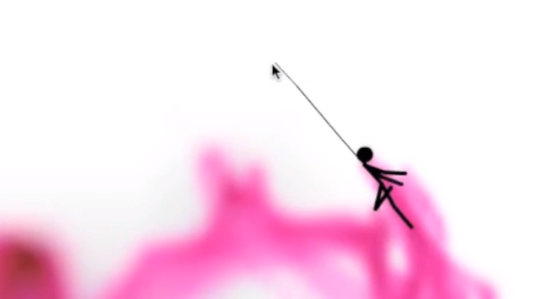 Blood - build a simple custom physics engine (point-constraints) to simulate a 2D ragdoll