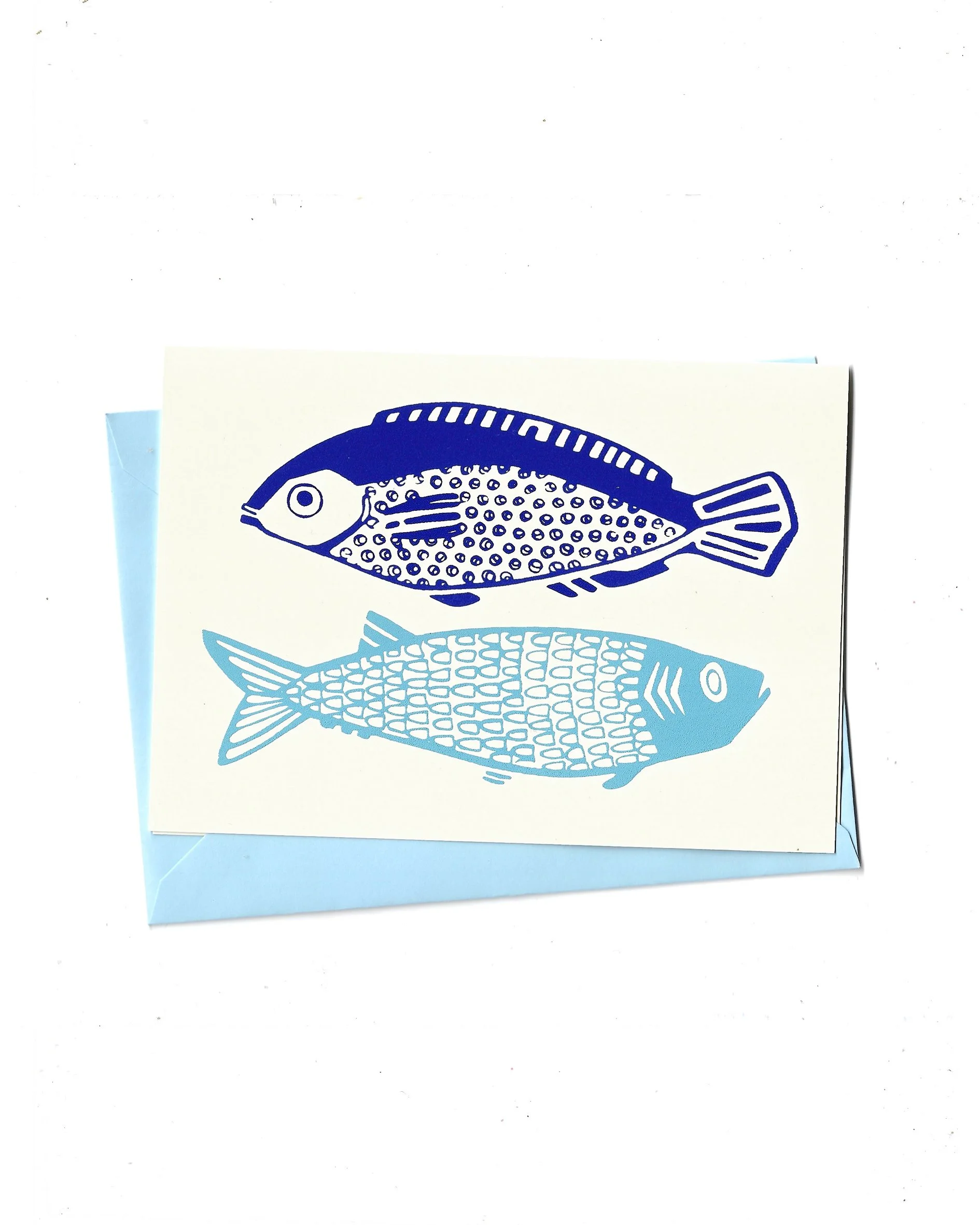 Zoe Murphy screen printed cards - Fishes in white.jpg