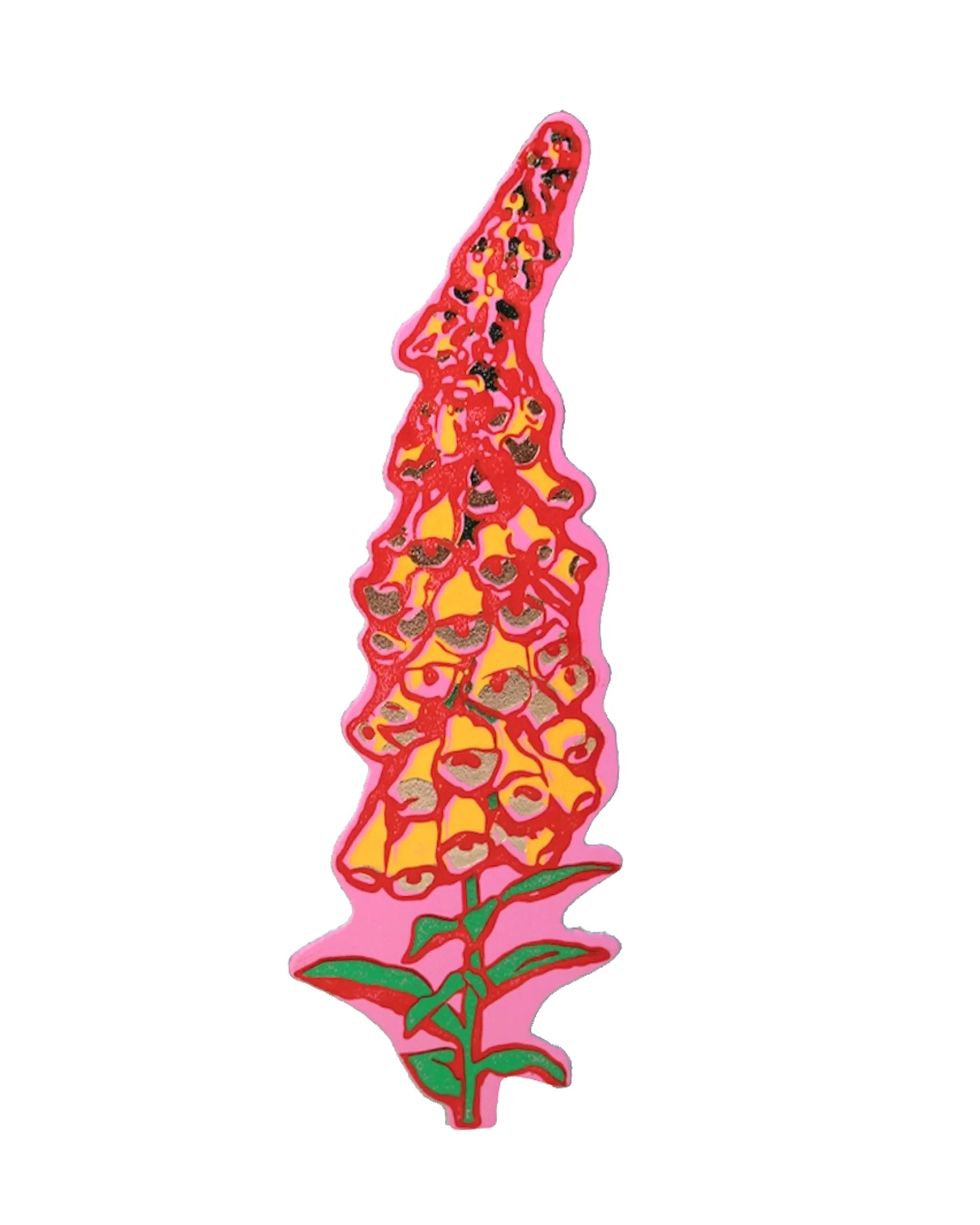 Foxglove Flower Bookmark