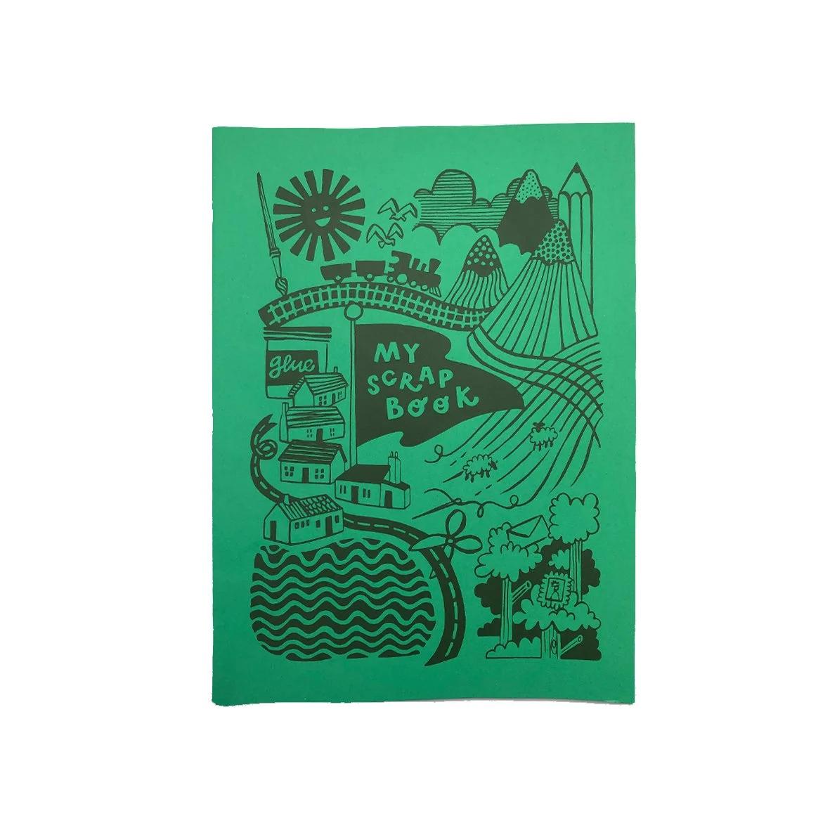 Zoe Murphy Scrap Book Dark Green.jpg